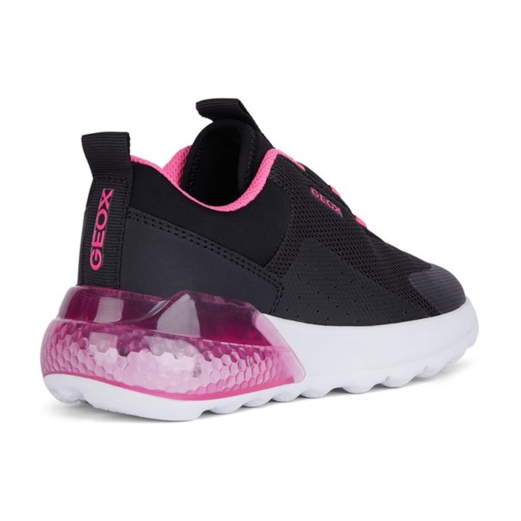 Geox Slip-On Sneaker »J ACTIVART ILLUMINUS«, mit cooler Blinkfunktion