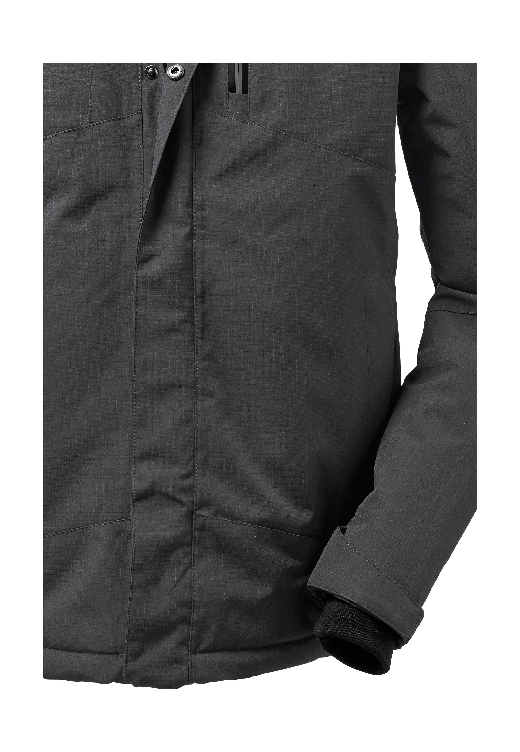 Killtec Outdoorjacke »KOW 161 MN JCKT«, Wasser- und winddichte Funktionsjacke mit abnehmbarer Kapuze