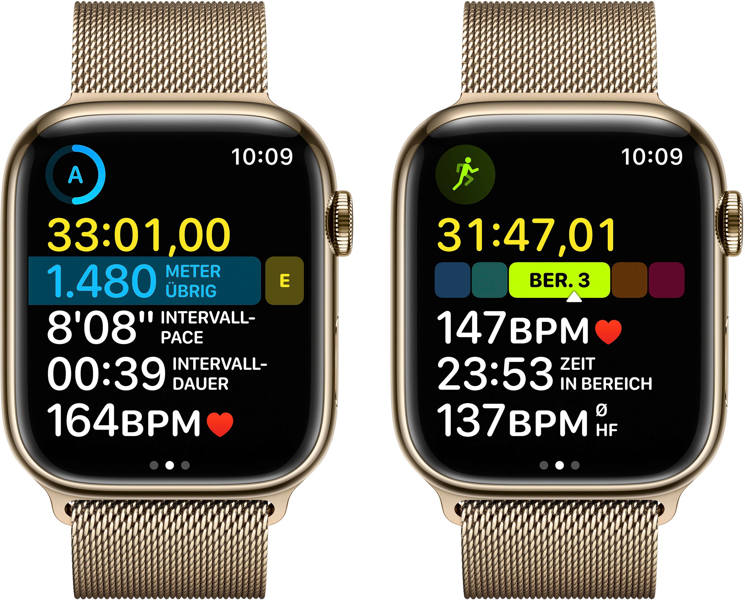 Am | der Apple Edelstahl Cellular BAUR Zukunft Watch Gesundheit. »Watch 45mm Series GPS Milanaise«, Handgelenk.) (Die + 8