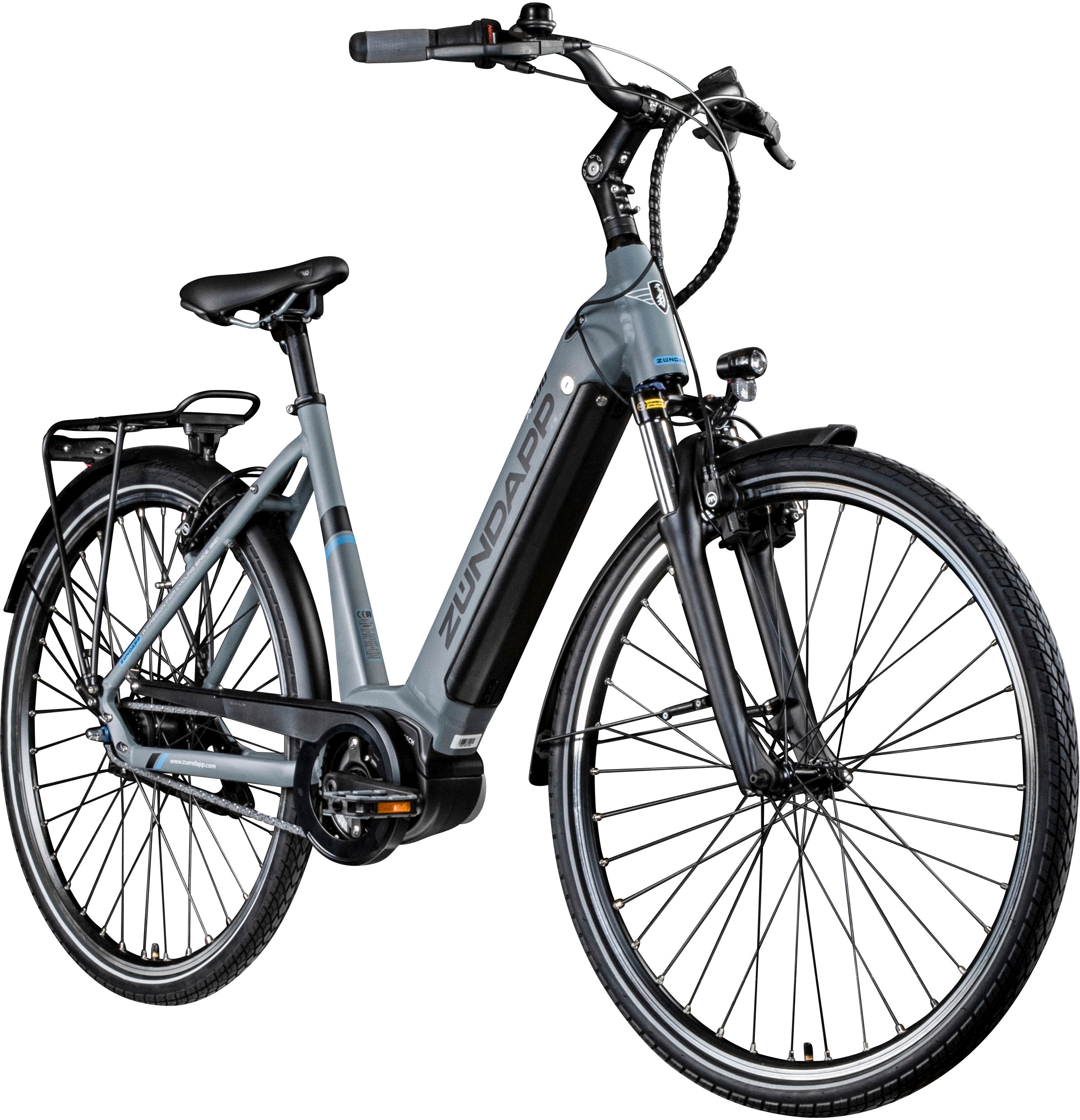 7 BAUR »X600«, W | Zündapp Shimano, Mittelmotor Gang, E-Bike 250 Nexus,