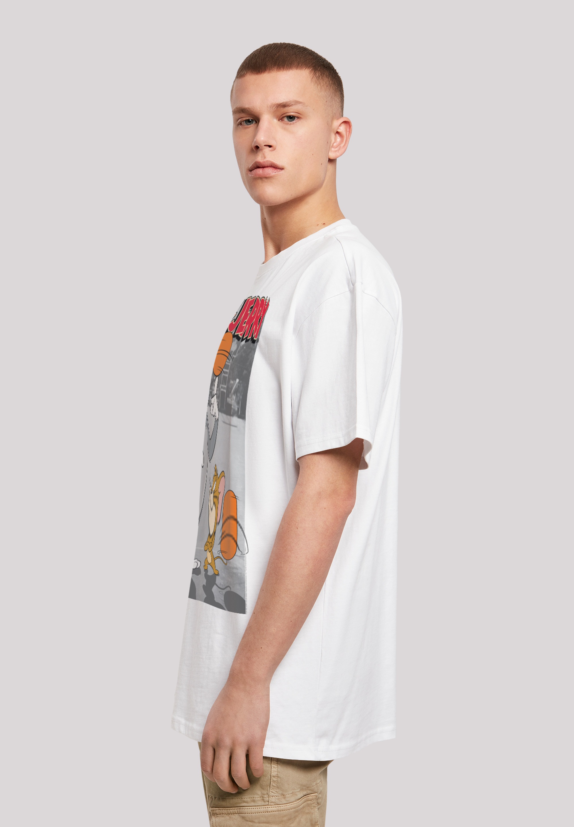 F4NT4STIC T-Shirt »Tom und Jerry Basketball Buddies«, Print