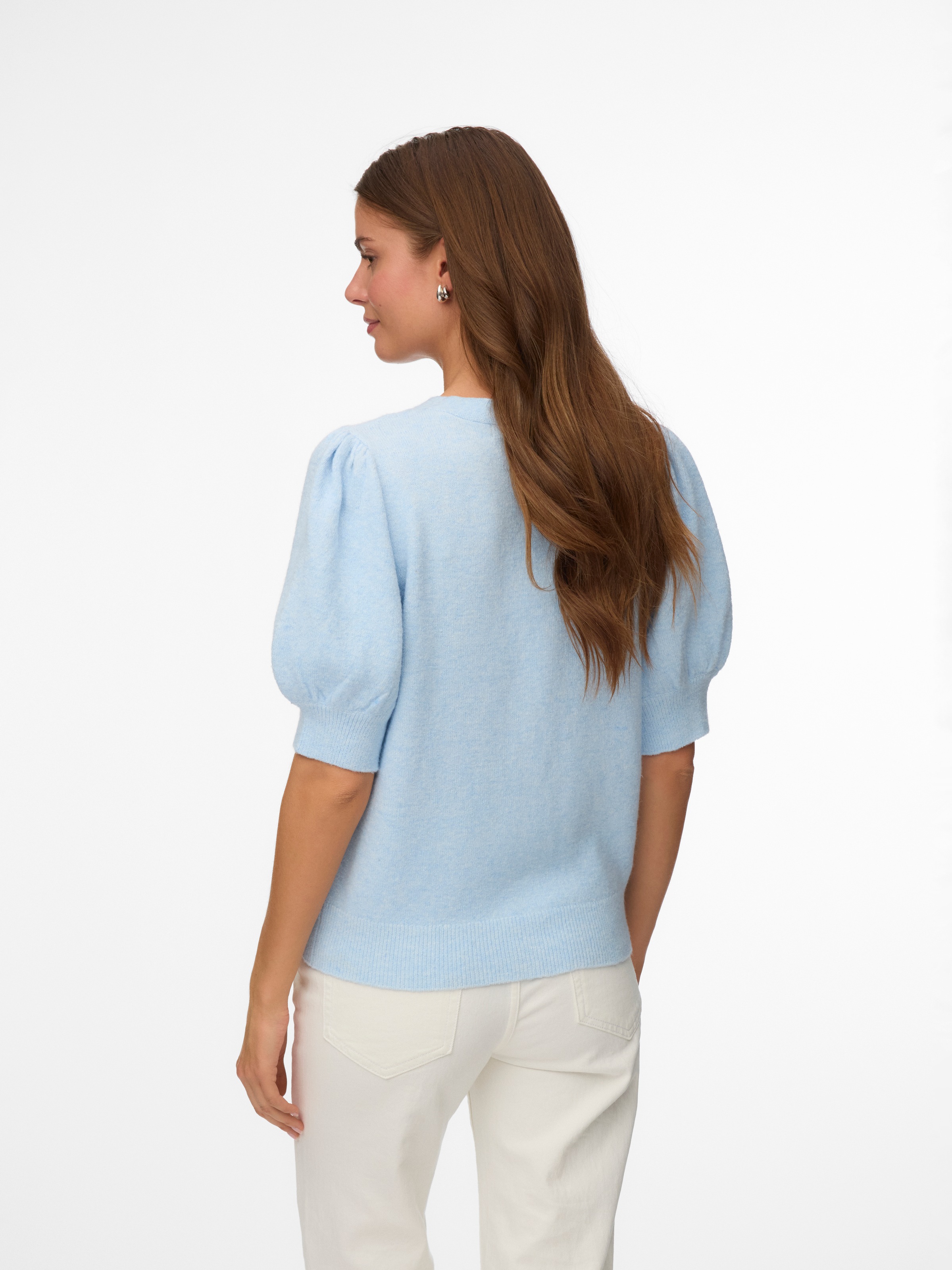 Vero Moda Strickjacke "VMDOFFY 2/4 V-NECK CARDIGAN NOOS" Materialmix günstig online kaufen