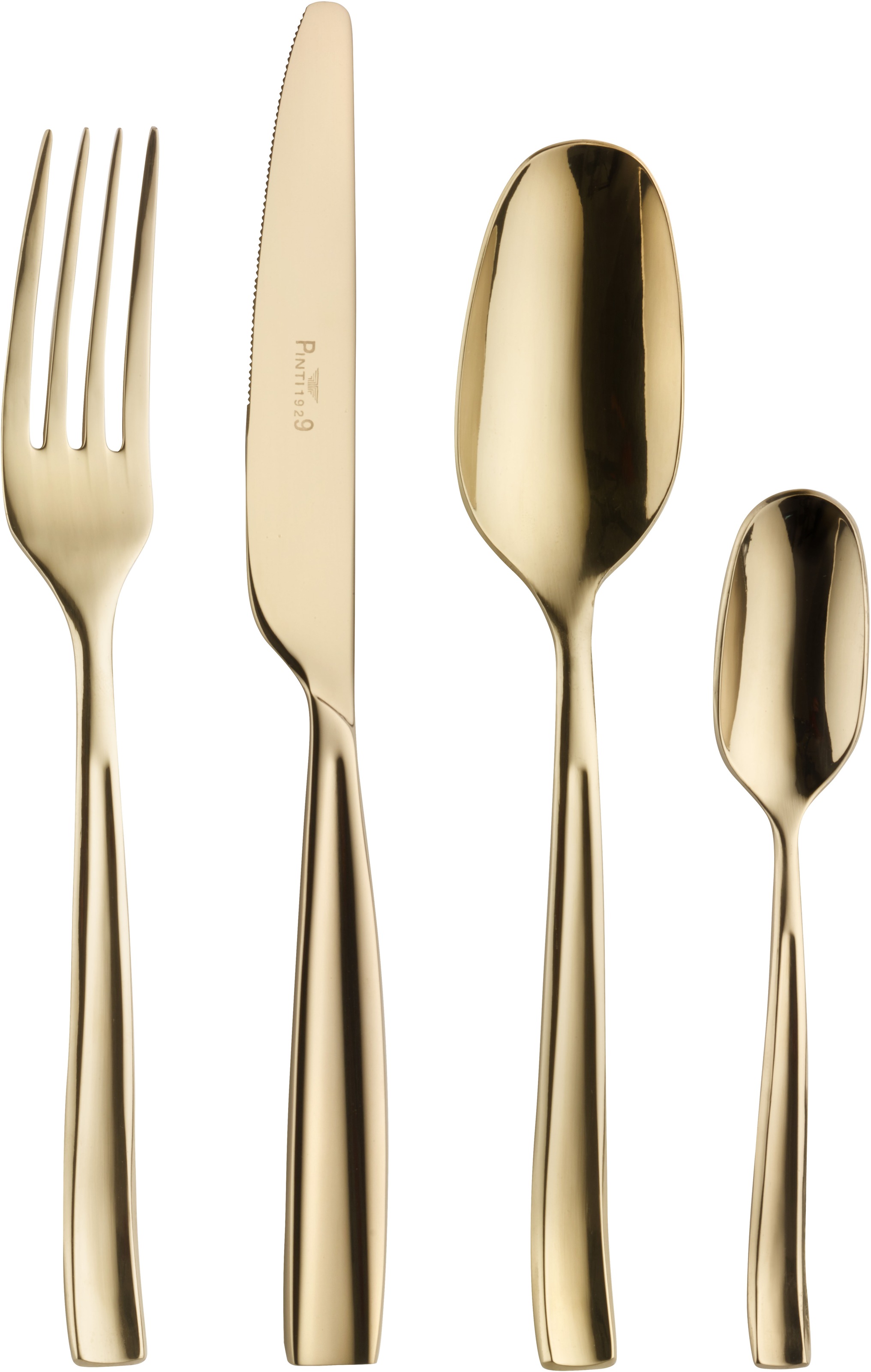 PINTINOX Besteck-Set "Infinito Treasure Gold" Optik Glänzend PVD Beschichtu günstig online kaufen