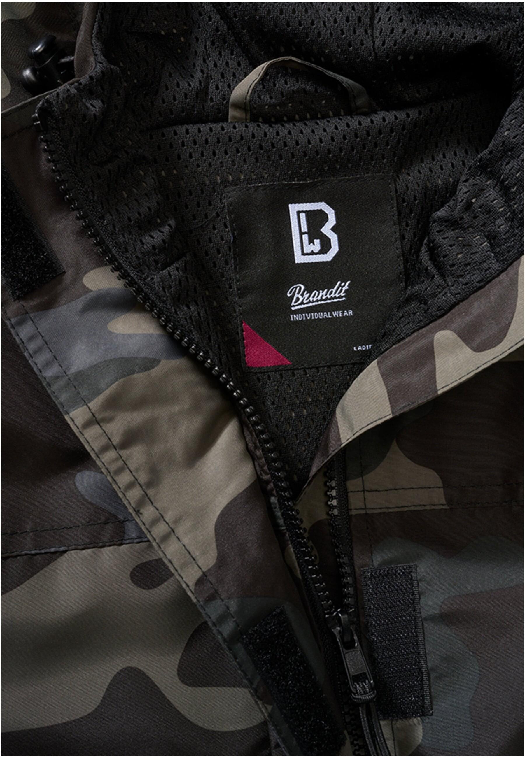 Thumbnail - Brandit Allwetterjacke "Brandit Damen Ladies Summer Windbreaker Frontzip" 1 Stk. tlg. mit Kapuze