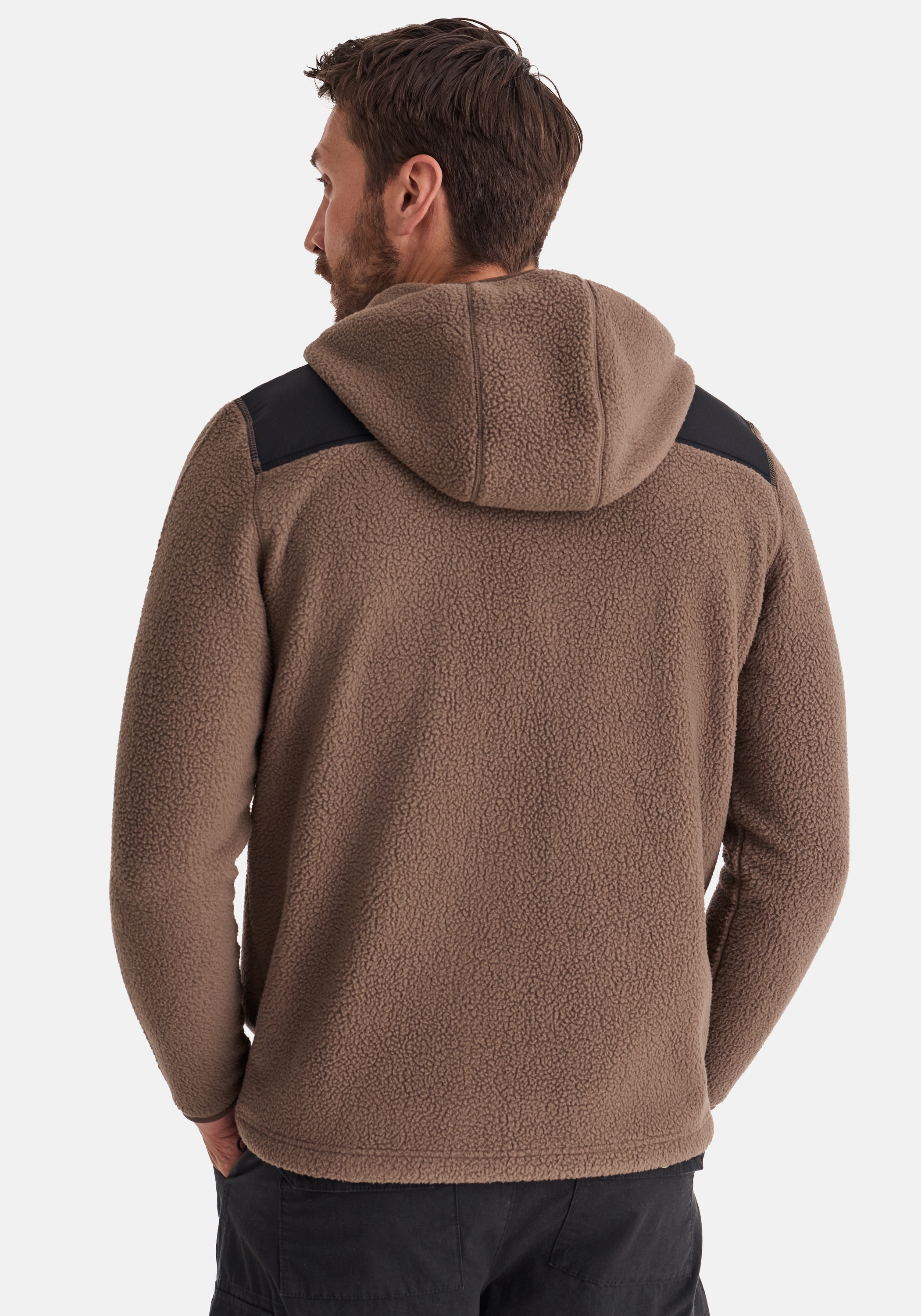 HERO by John Medoox Sweatjacke »JEAN Teddyfleecejacke Hoody« Teddyfleecejacke Hoody für Herren