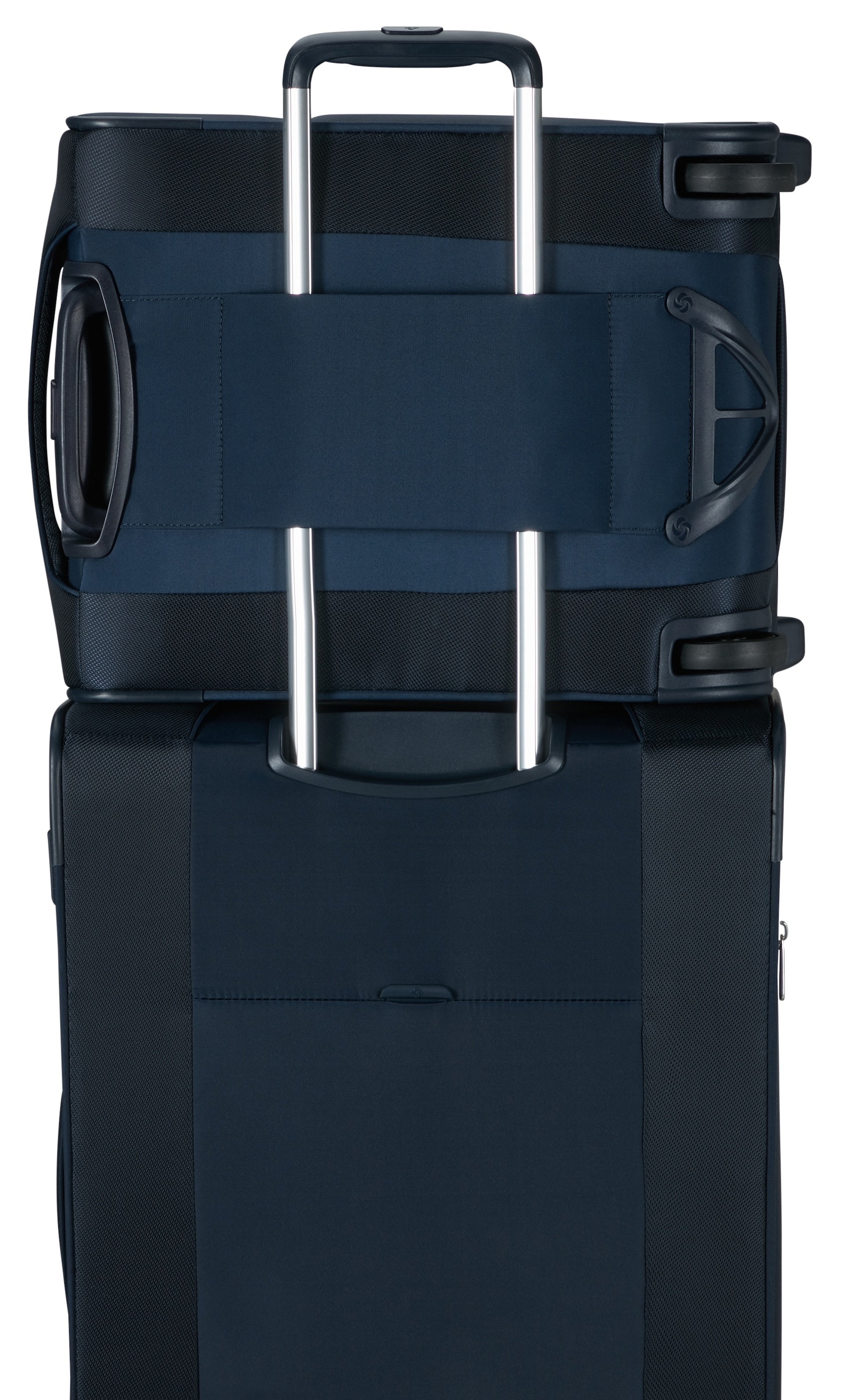 Samsonite Weichgepäck-Trolley »RE-LITE, 45 cm«, (Set, 2 St., mit Packwürfel), 2 Rollen, Underseater Handgepäck TSA-Schloss Reisekoffer Laptopfach