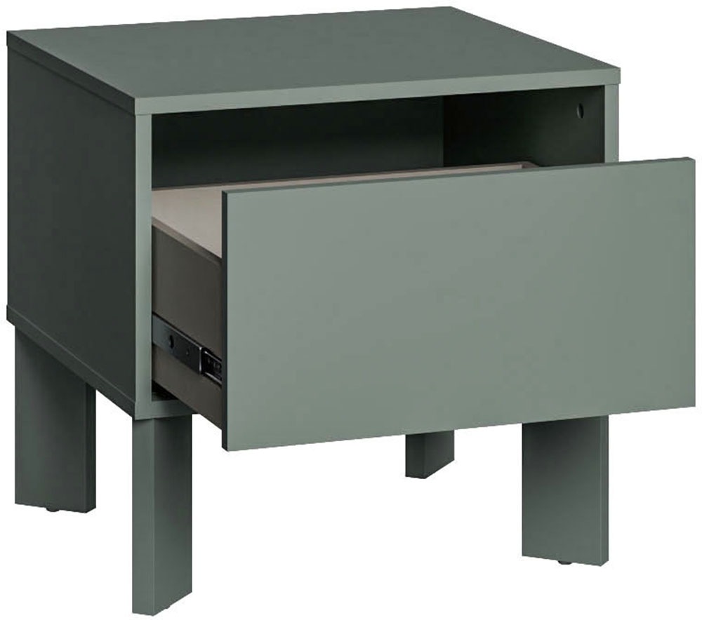 FORTE Nachtkommode »Tahoe Nachtkommode, grifflos, Schubkasten« B/H/T 48,2/47,5/41,4 cm