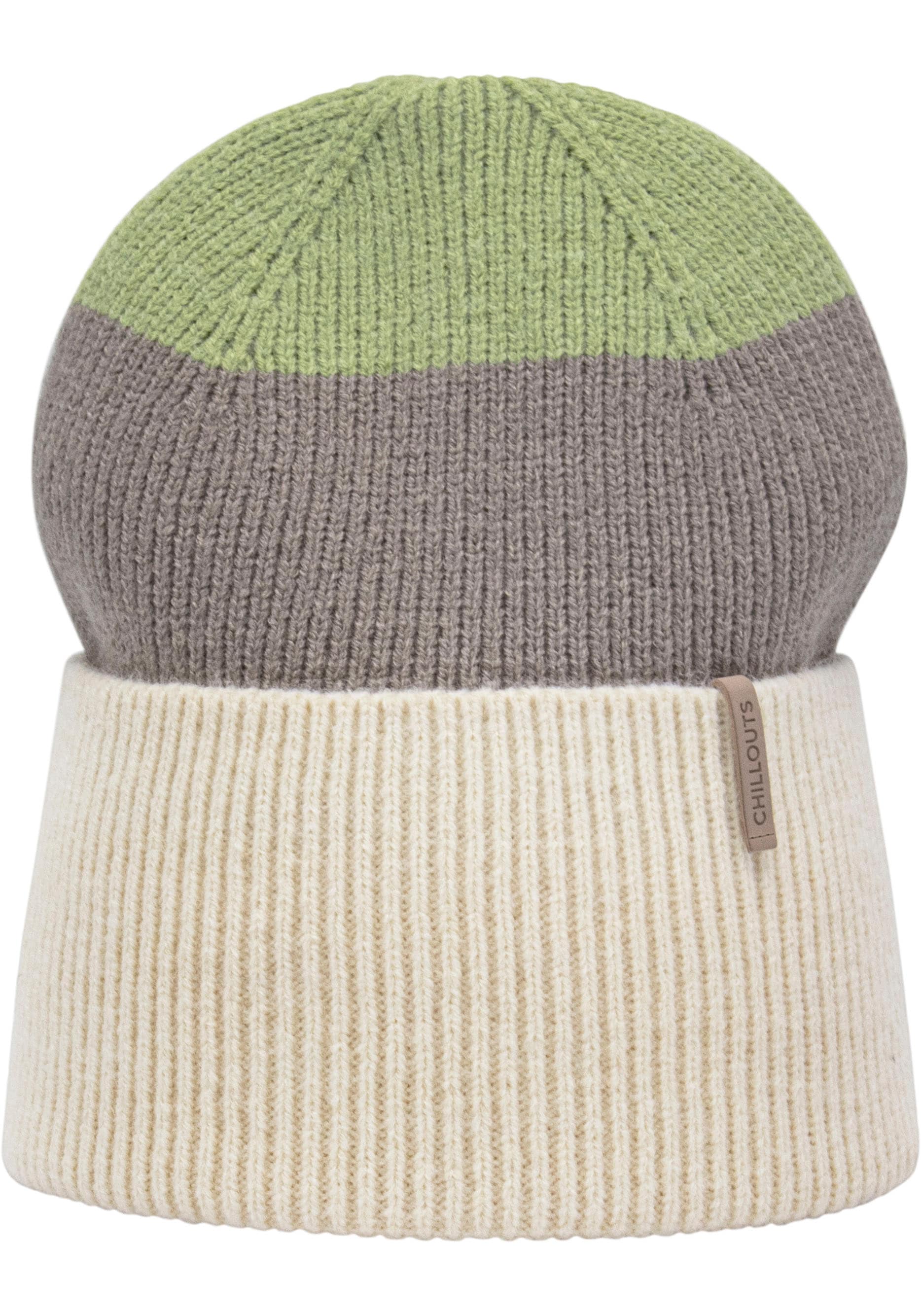 chillouts Strickmütze »Tamy Hat«, Rippenstrick, Blockstreifen online kaufen  | BAUR