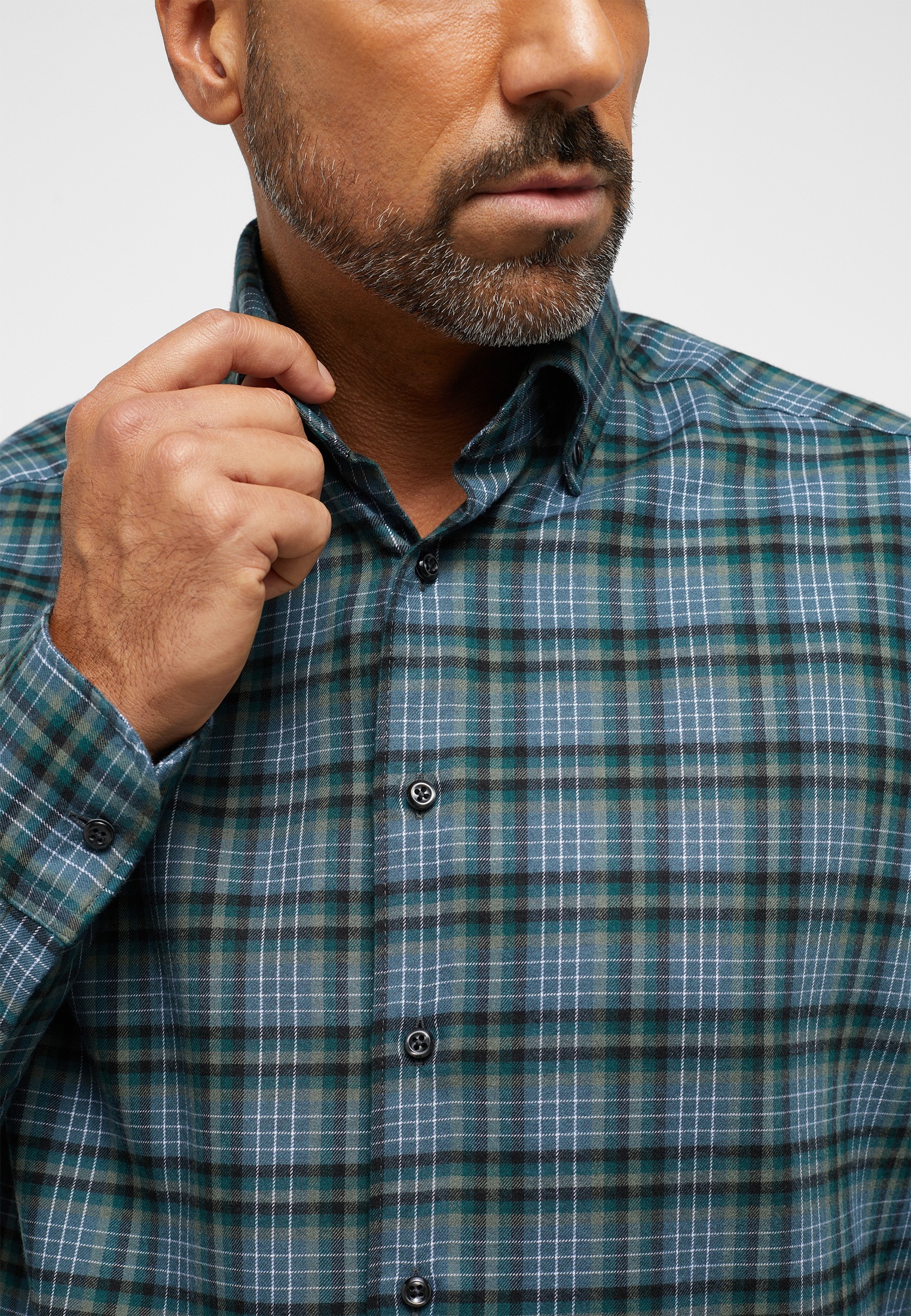 Thumbnail - Eterna Langarmhemd "COMFORT FIT"