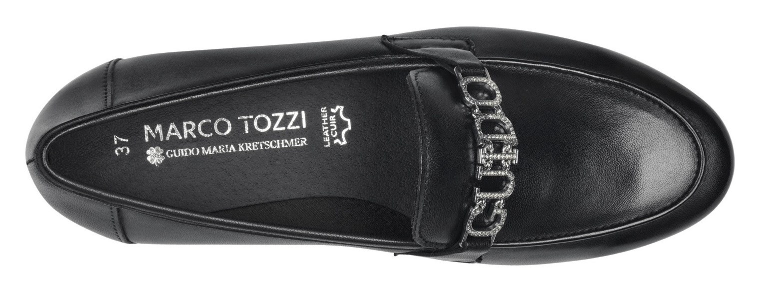 MARCO TOZZI by GMK Loafer, Blockabsatz, Slipper, Businessschuh mit Feel Me-Ausstattung