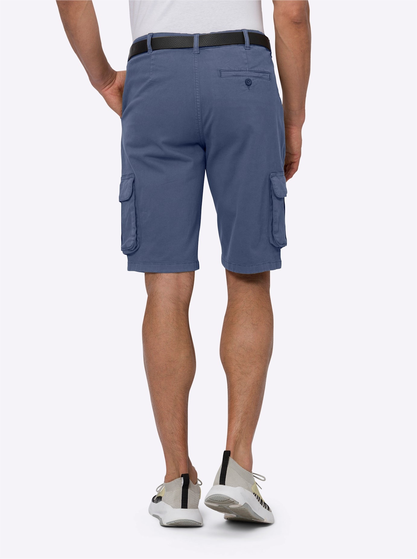 Classic Men's Bermuda Shorts Blue 46 2