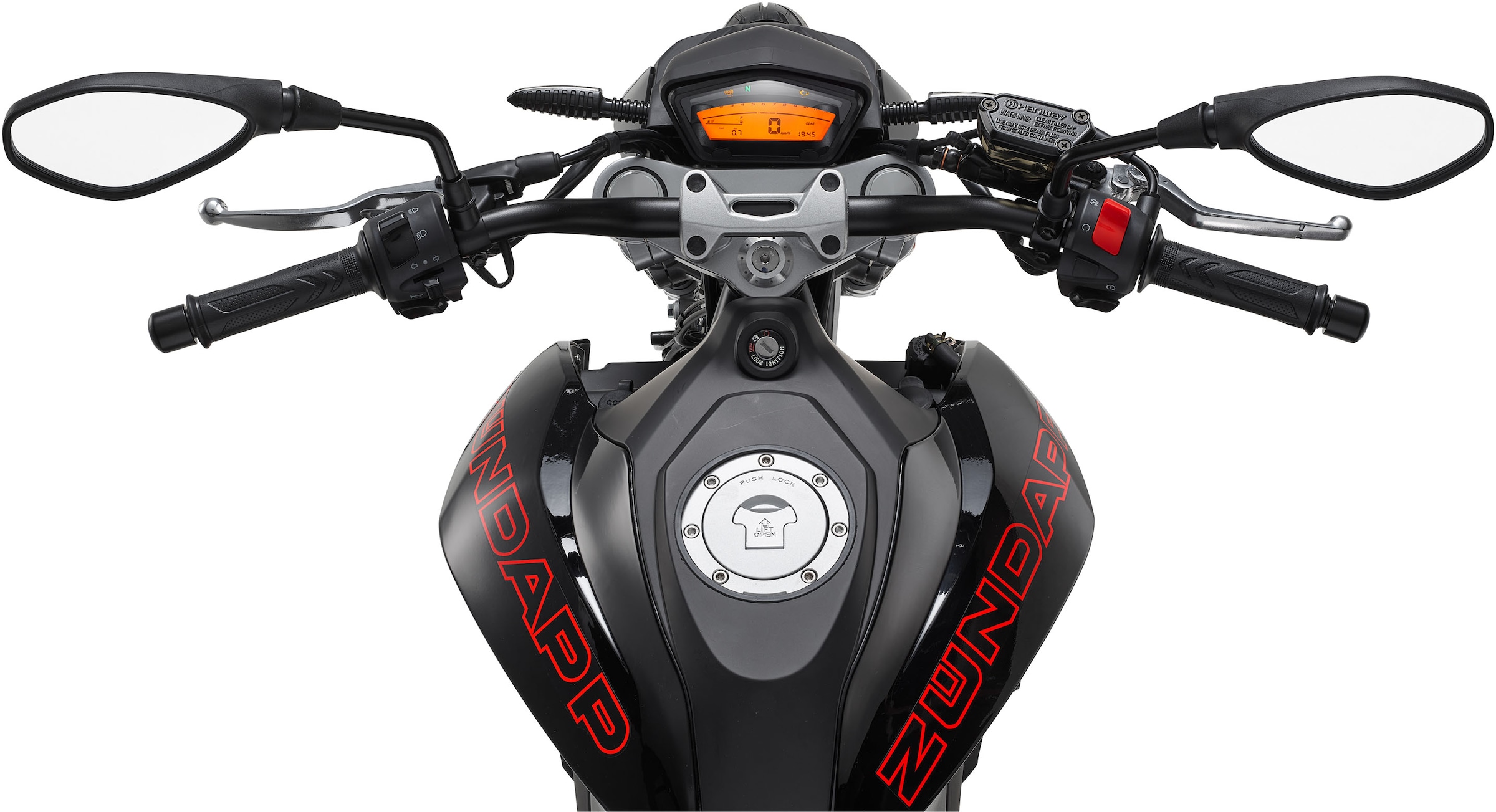 Zündapp Motorrad »ZRN 125 Naked E5 ABS«, 124 cm³, 102 km/h, Euro 5, 15 PS