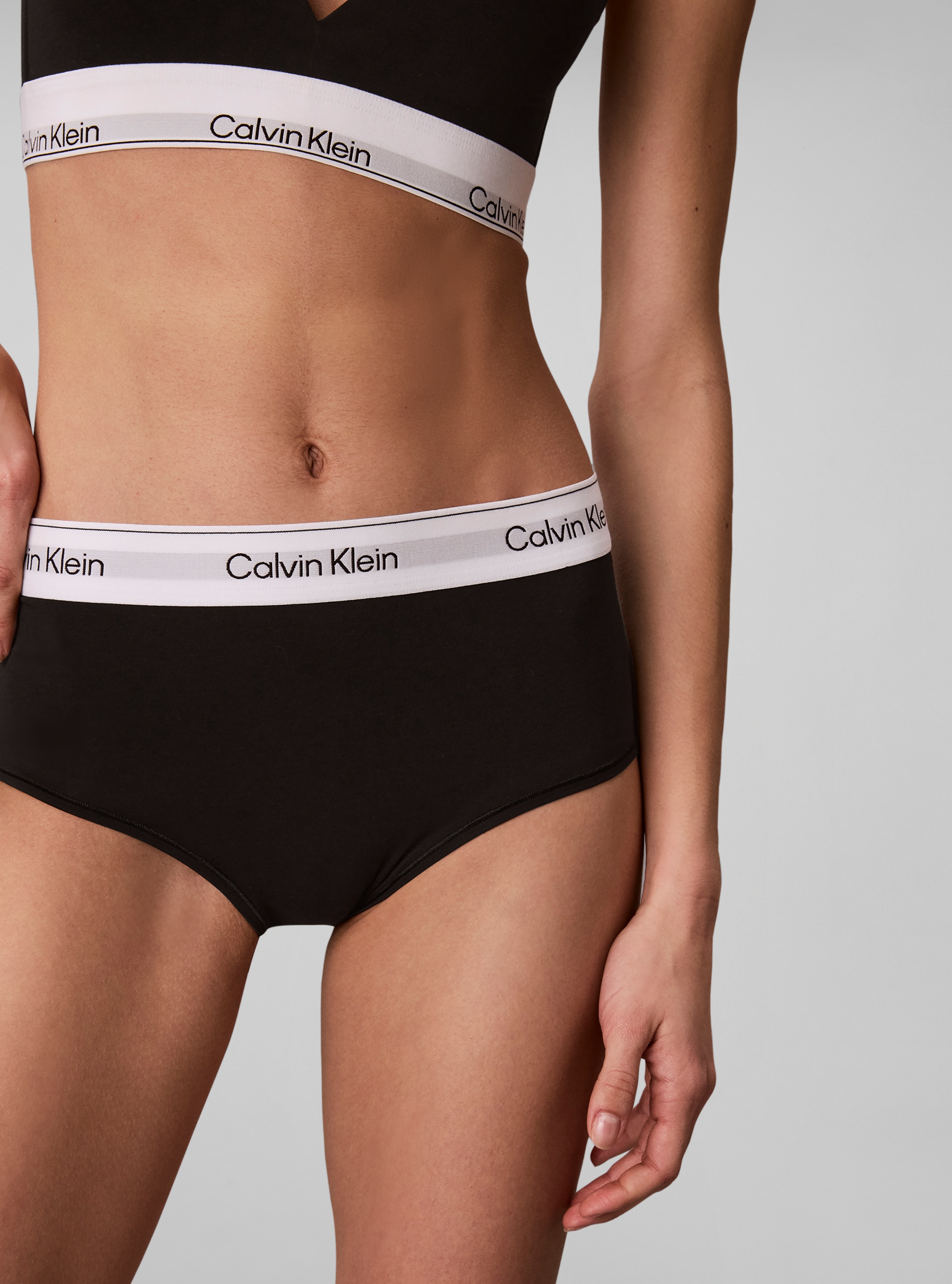 Calvin Klein Underwear High-Waist-Hipster "HIGH WAIST HIPSTER" Regular fit mit elastischem Bund