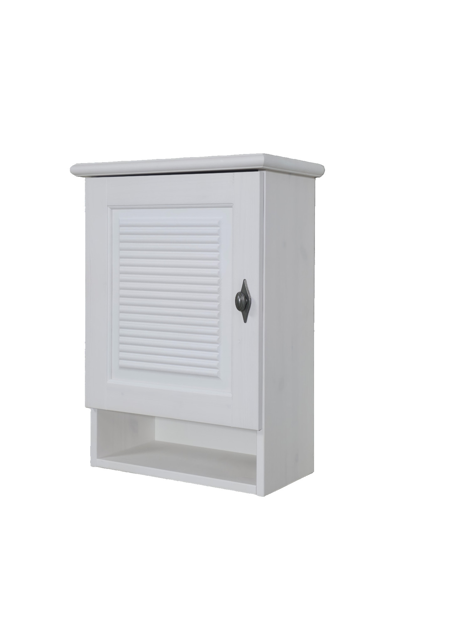 OTTO home Hängeschrank "Rauna" aus massiver Kiefer, Breite 44 cm, Rillenoptik, made in EU
