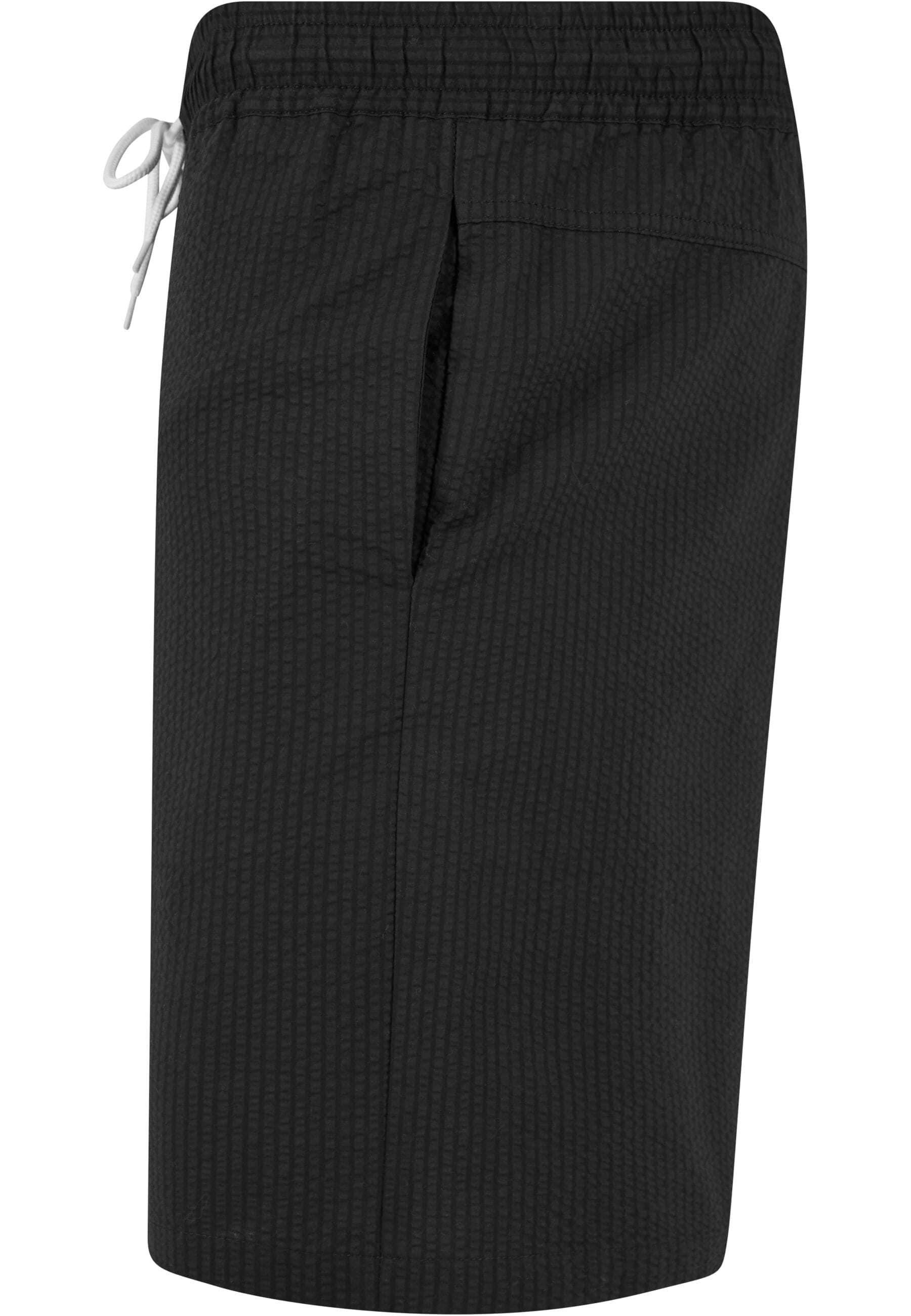 URBAN CLASSICS Shorts »Urban Classics Herren Basic Seersucker Shorts«, (1 tlg.)
