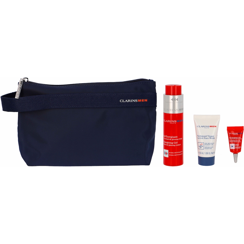 Clarins Gesichtspflege-Set »Men Energizing Set«, (4 tlg.)