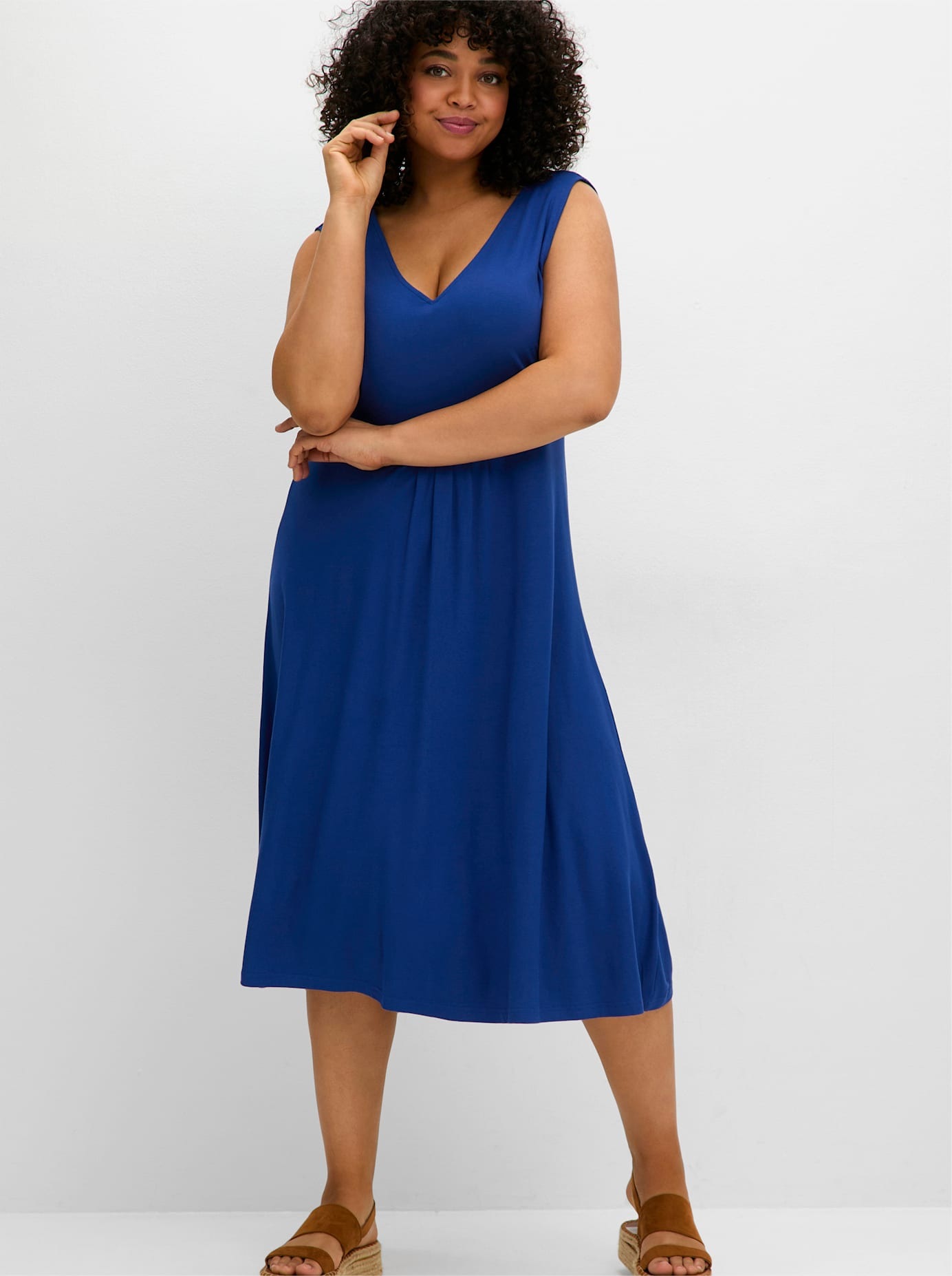 Sheego Jerseykleid »Jerseykleid«