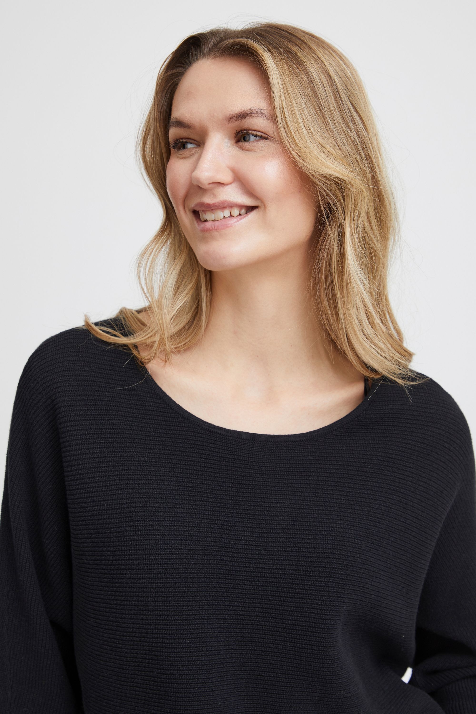 fransa Strickfleece-Pullover »Strickpullover FRSINJA PU 1«