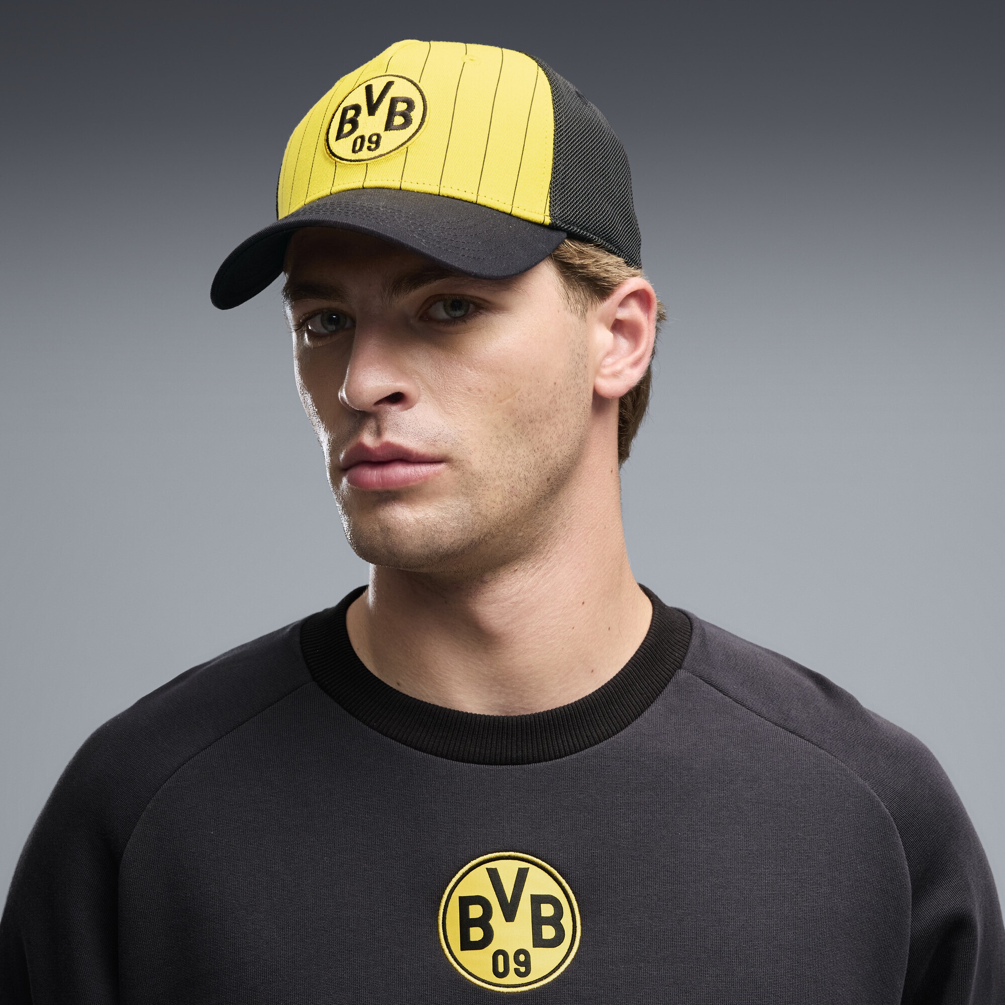 PUMA Trucker Cap »Borussia Dortmund KING Trucker Cap Erwachsene«