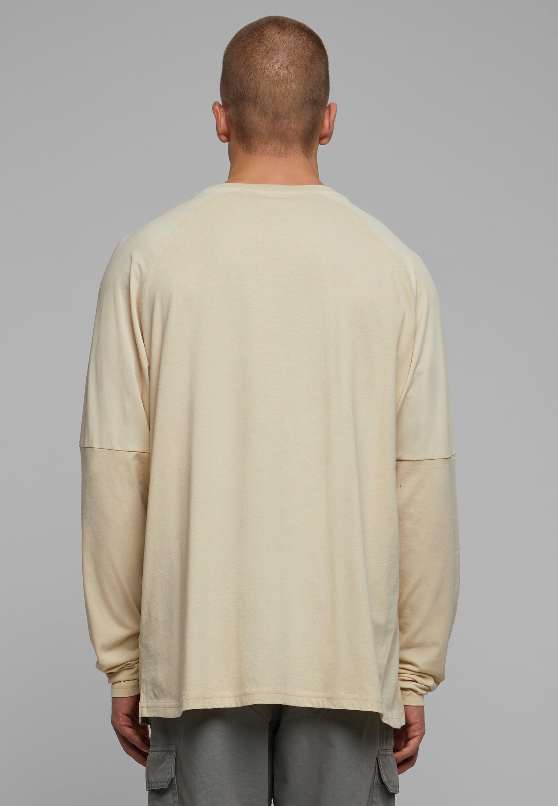 URBAN CLASSICS Longsleeve »Urban Classics Herren Raglan Back Longsleeve«, (1 tlg.)
