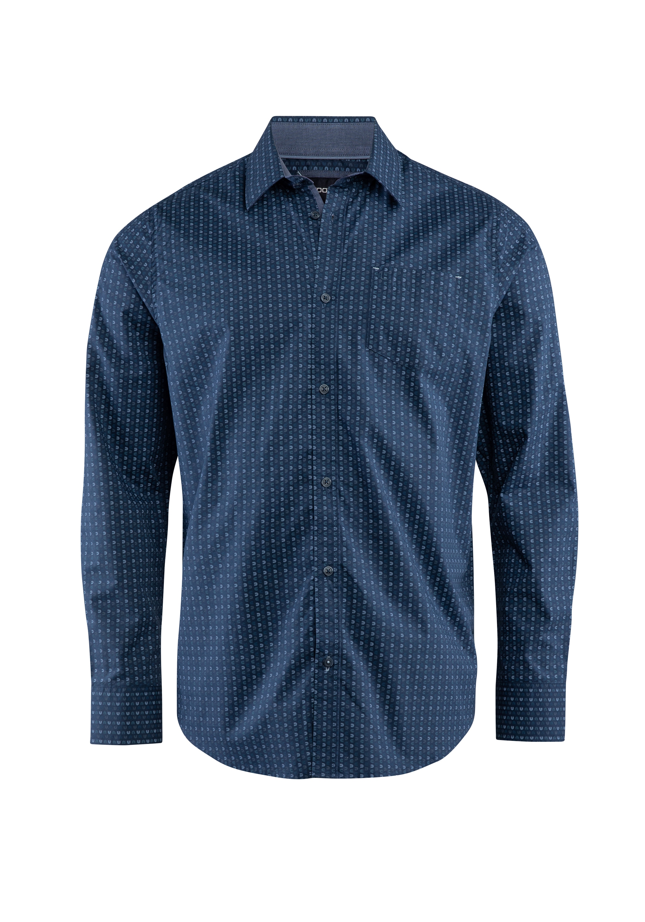 Stooker Men Langarmhemd »HUGH Hemd Langarm Regular Fit« Langarm Hemd Regular Fit für Herren