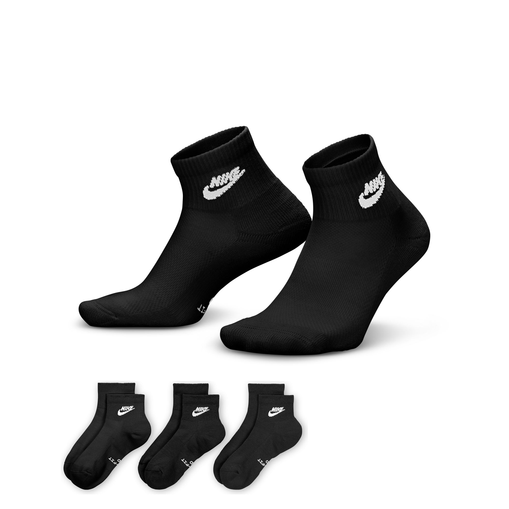 Nike Sportsocken »U NK ED ELVD ANK 3P FUTRA -144«