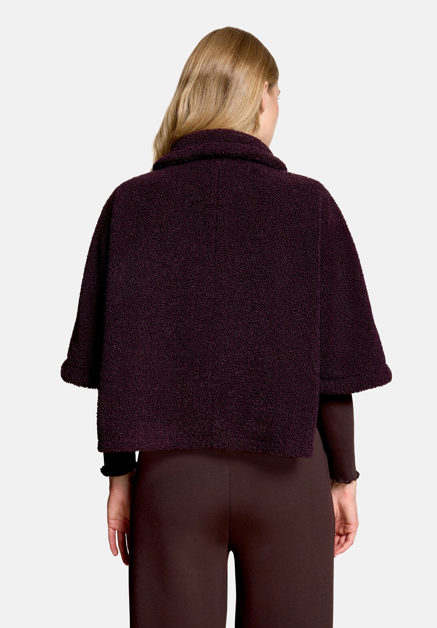 Cartoon Cape »Damen mit aufgesetzten Taschen«