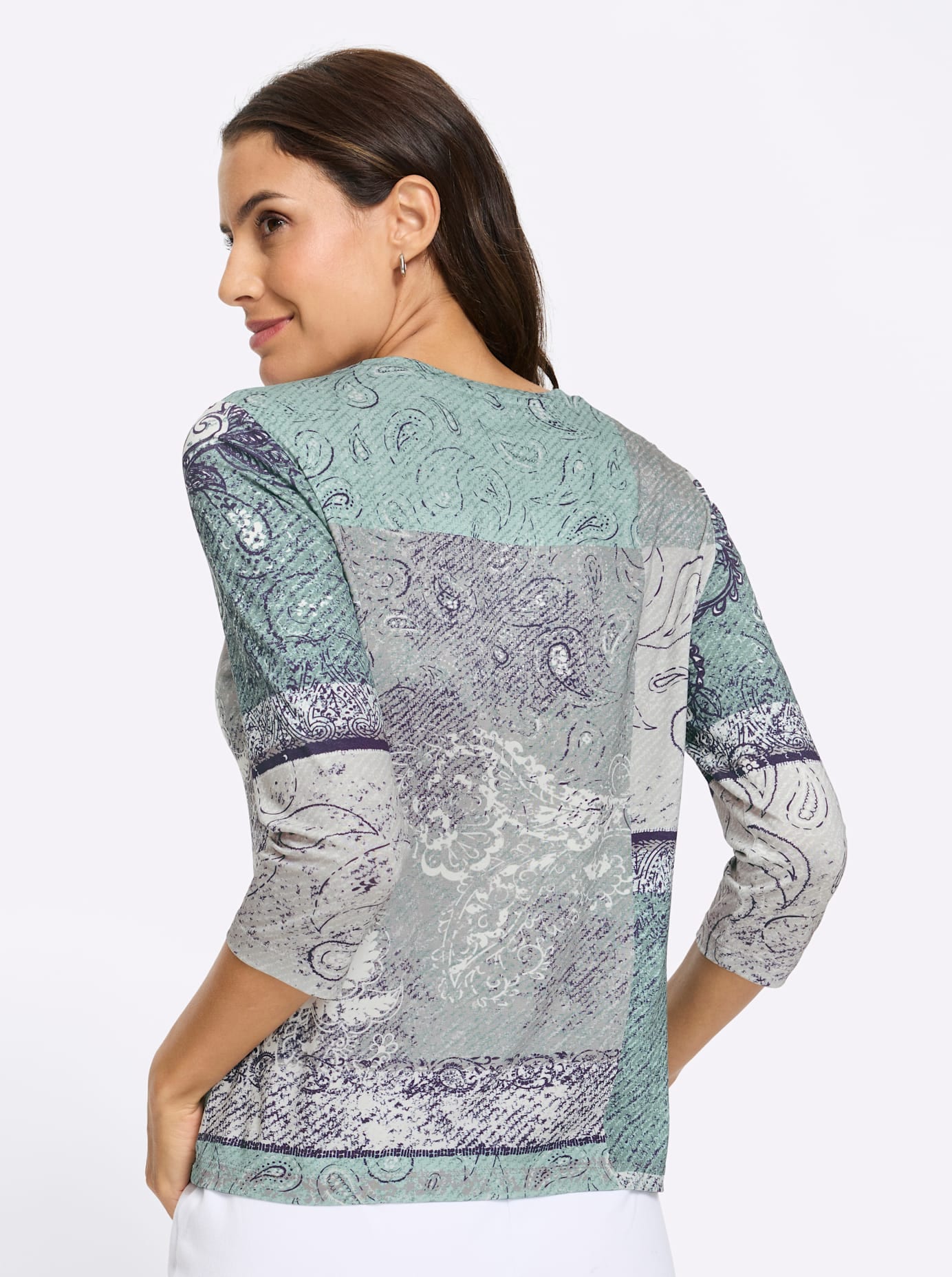 Inspirationen Print-Shirt »3/4-Arm-Shirt« 1 tlg.