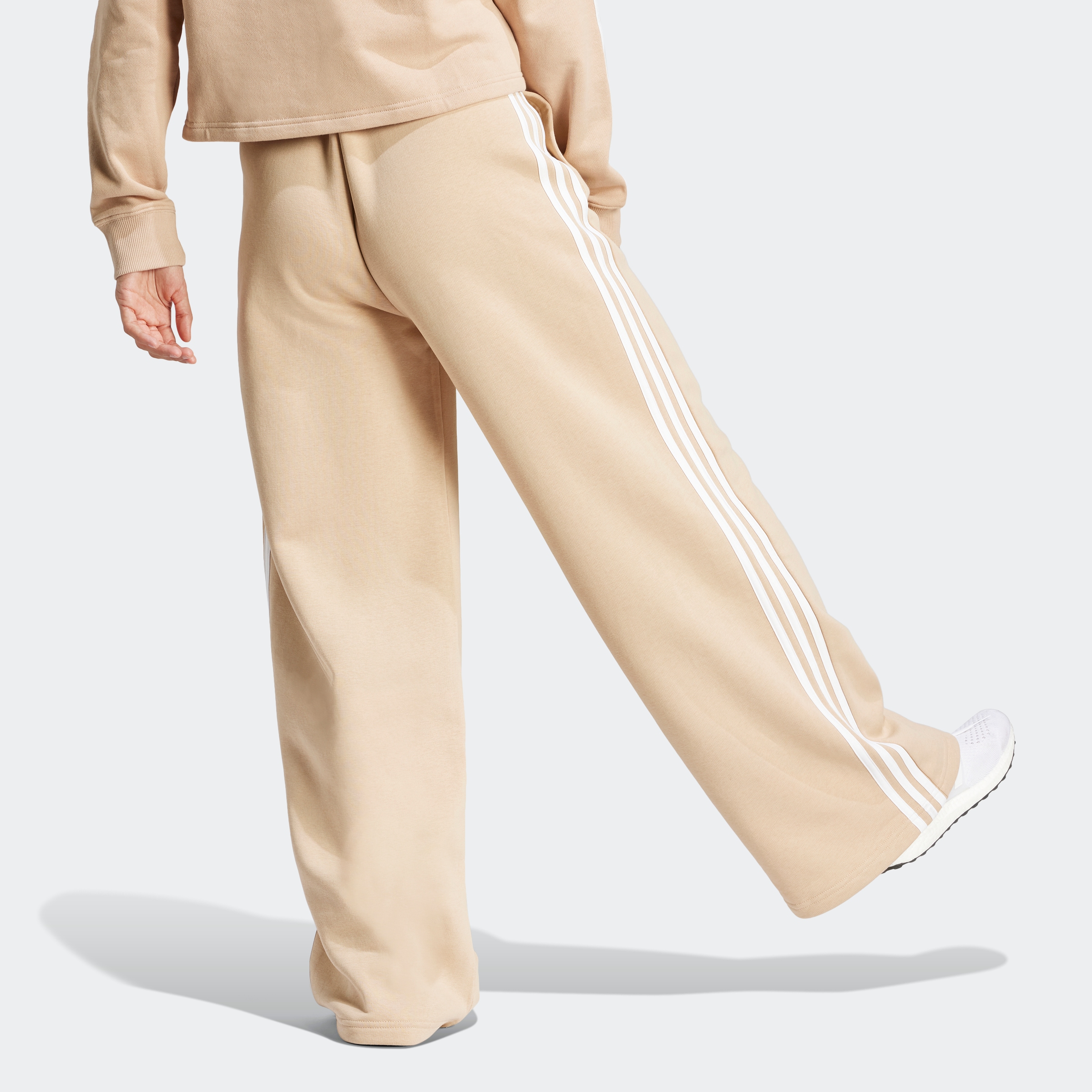 adidas Sportswear Sporthose »ESSENTIALS 3STREIFEN FRENCH TERRY WIDE HOSE«, (1 tlg.)