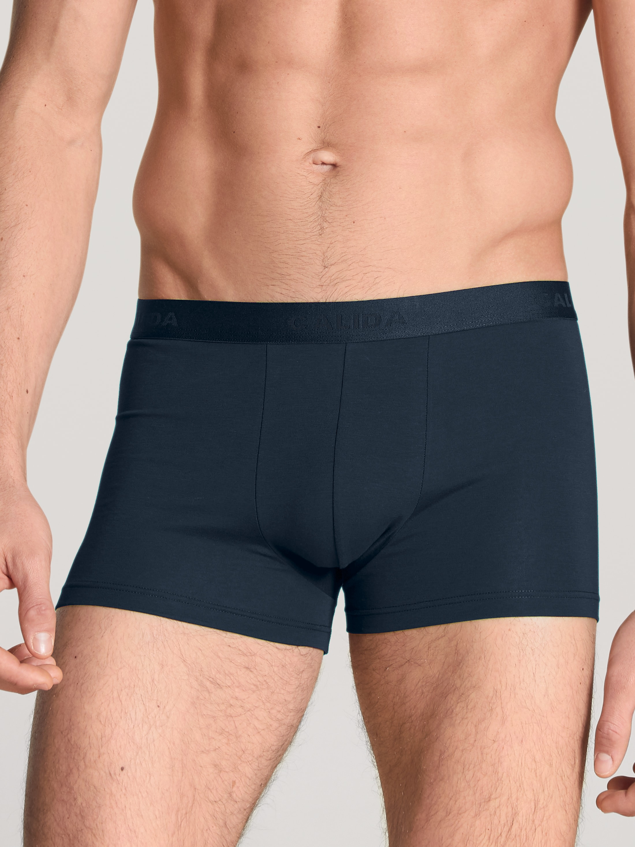 CALIDA Boxershorts "Natural Benefit", (3er Pack), mit formstabiler Single J günstig online kaufen