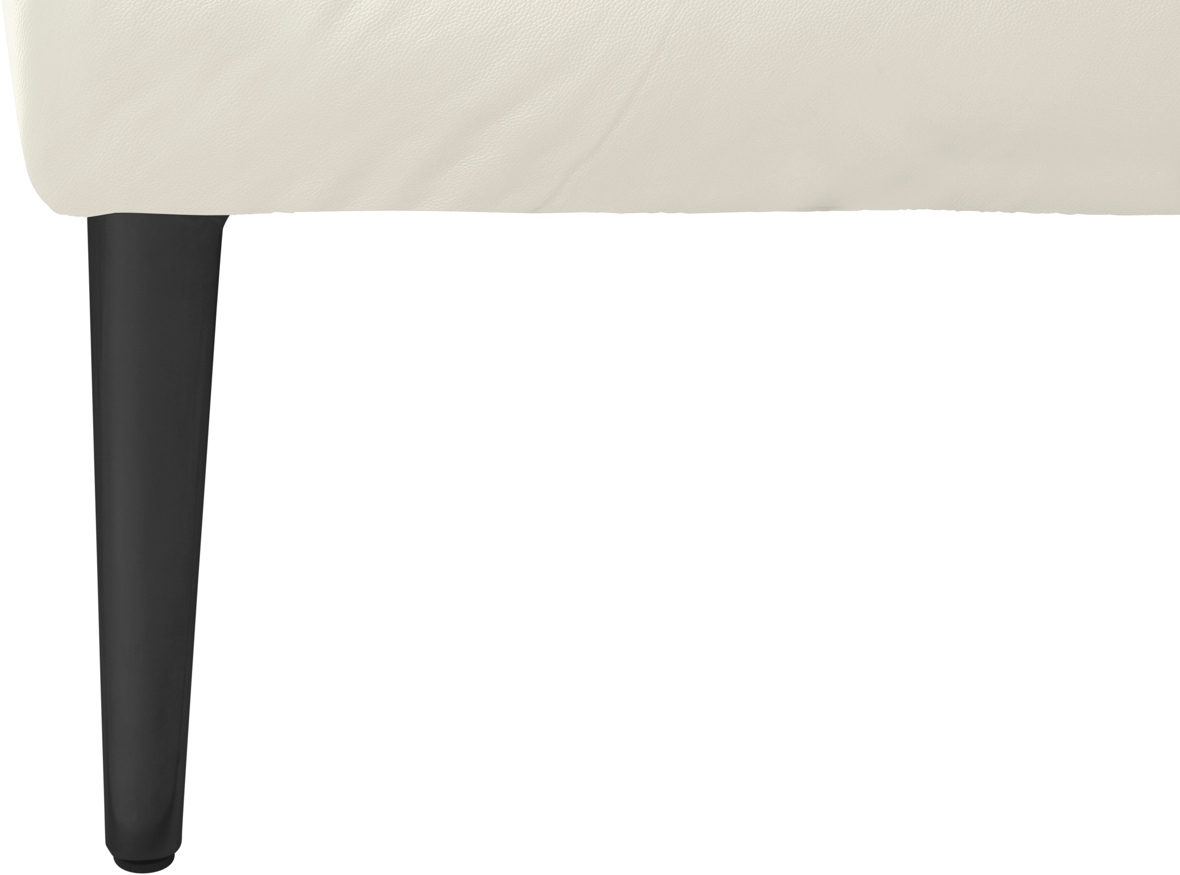 W.SCHILLIG Ecksofa »enjoy&MORE, Designsofa, elegant und bequem, L-Form«, Sitztiefenverstellung, Füße schwarz pulverbeschichtet, Breite 310 cm