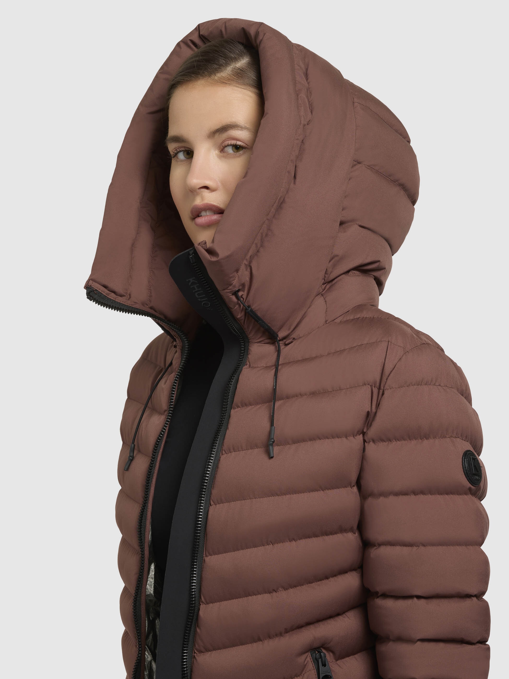 khujo Steppjacke »PACE«, mit Kapuze