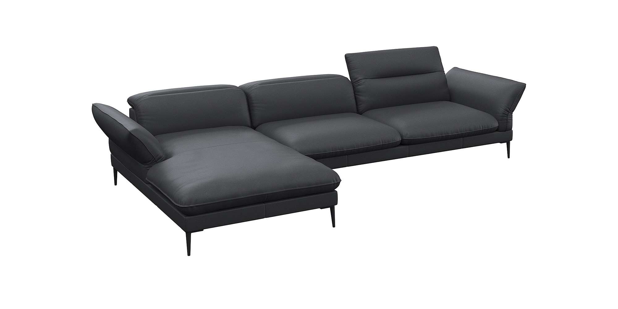 Ecksofa »Salino, Funktionssofa mit Recamiere, Relaxsofa, Ecksofa«, Sofa mit Arm- und...