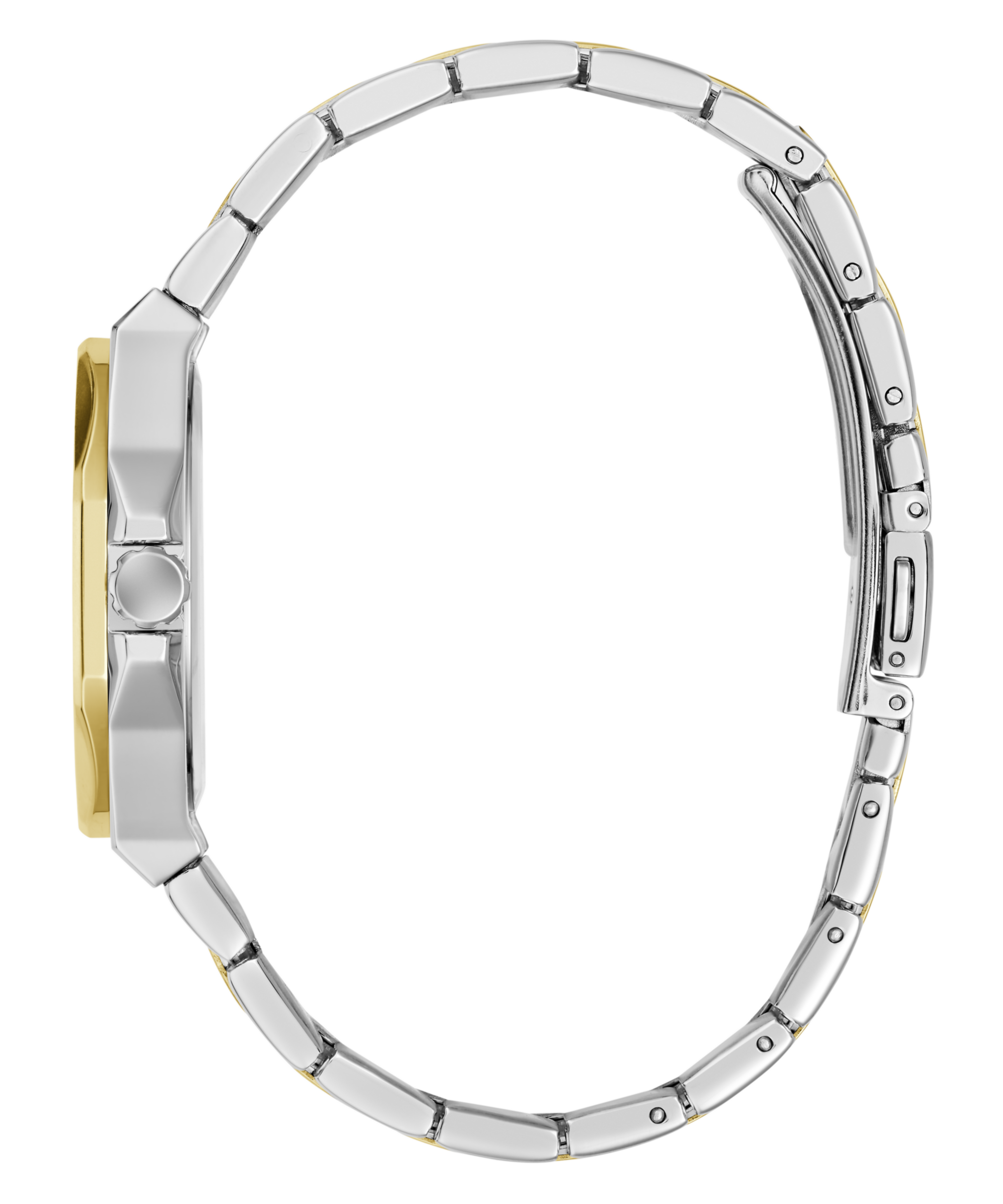 Guess Quarzuhr »EMPRESS« Armbanduhr, Damenuhr, Edelstahlarmband, analog