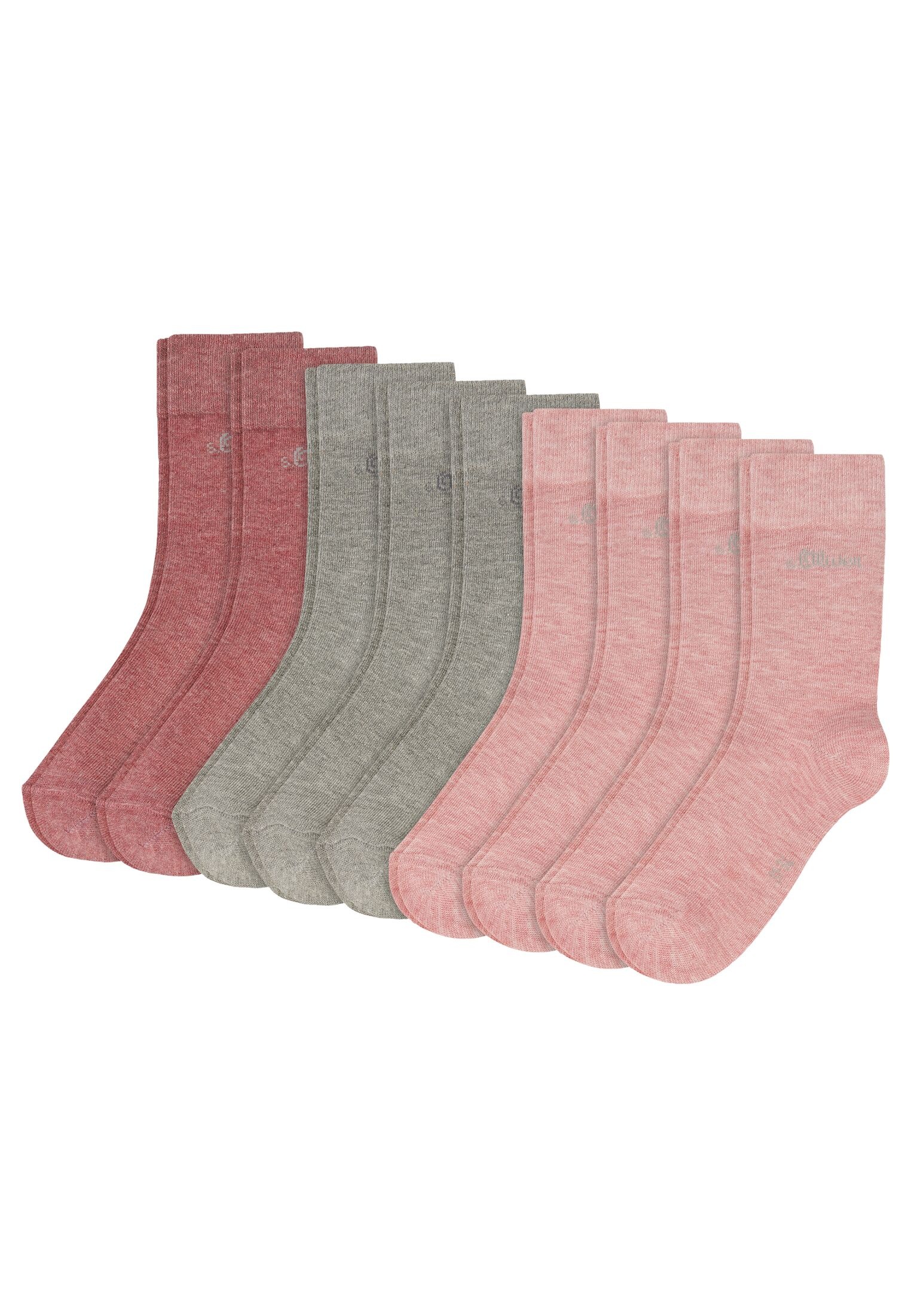 s.Oliver Socken »Socken Kinder Strümpfe mit weichem Bund Baumwolle Pflegeleicht«