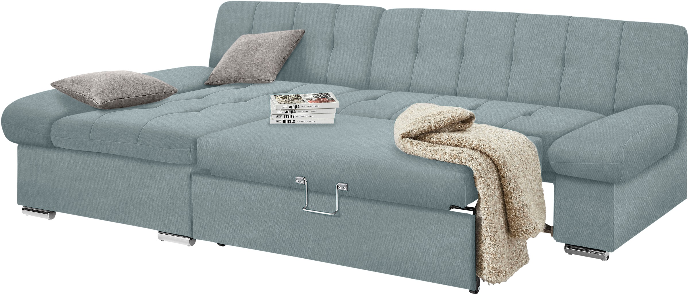 TRENDMANUFAKTUR Ecksofa »Reggae II, L-Form«, wahlweise mit Bettfunktion