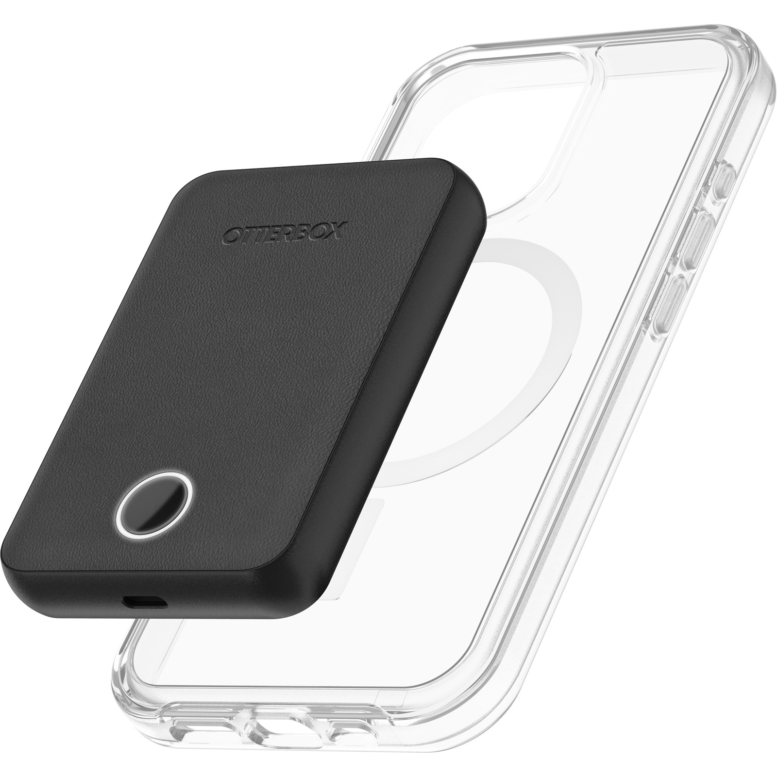 OTTERBOX Powerbank "Wireless PowerBank für MagSafe 5K MAH (7.5W)", 3,7 V 5.000mAhschwarz, Akkumulatoren