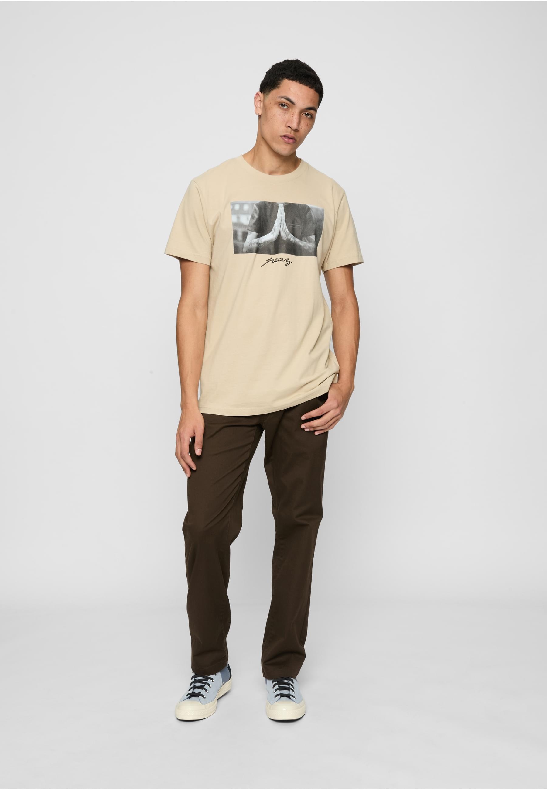 MisterTee T-Shirt »MisterTee Herren Pray Tee«, (1 tlg.)