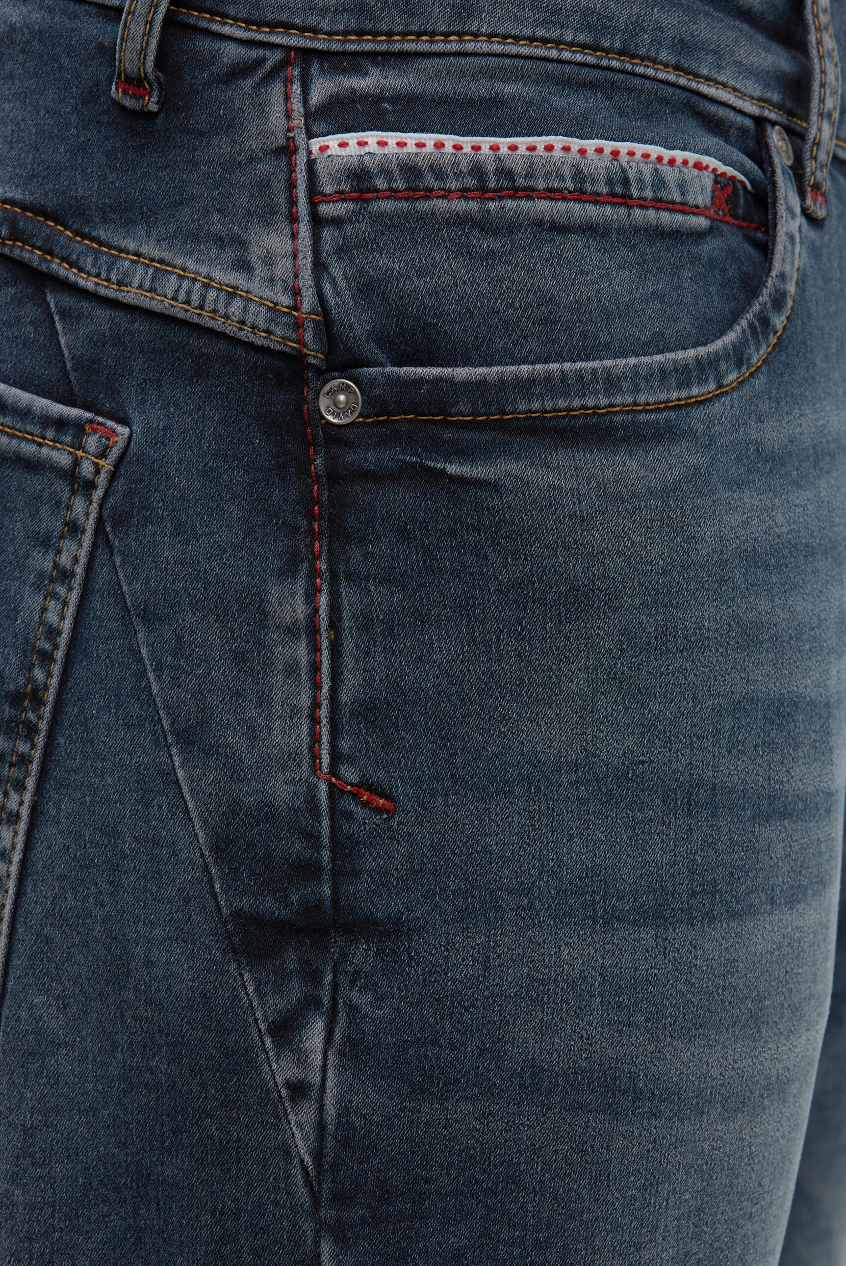 CAMP DAVID Comfort-fit-Jeans mit zwei Leibhöhen