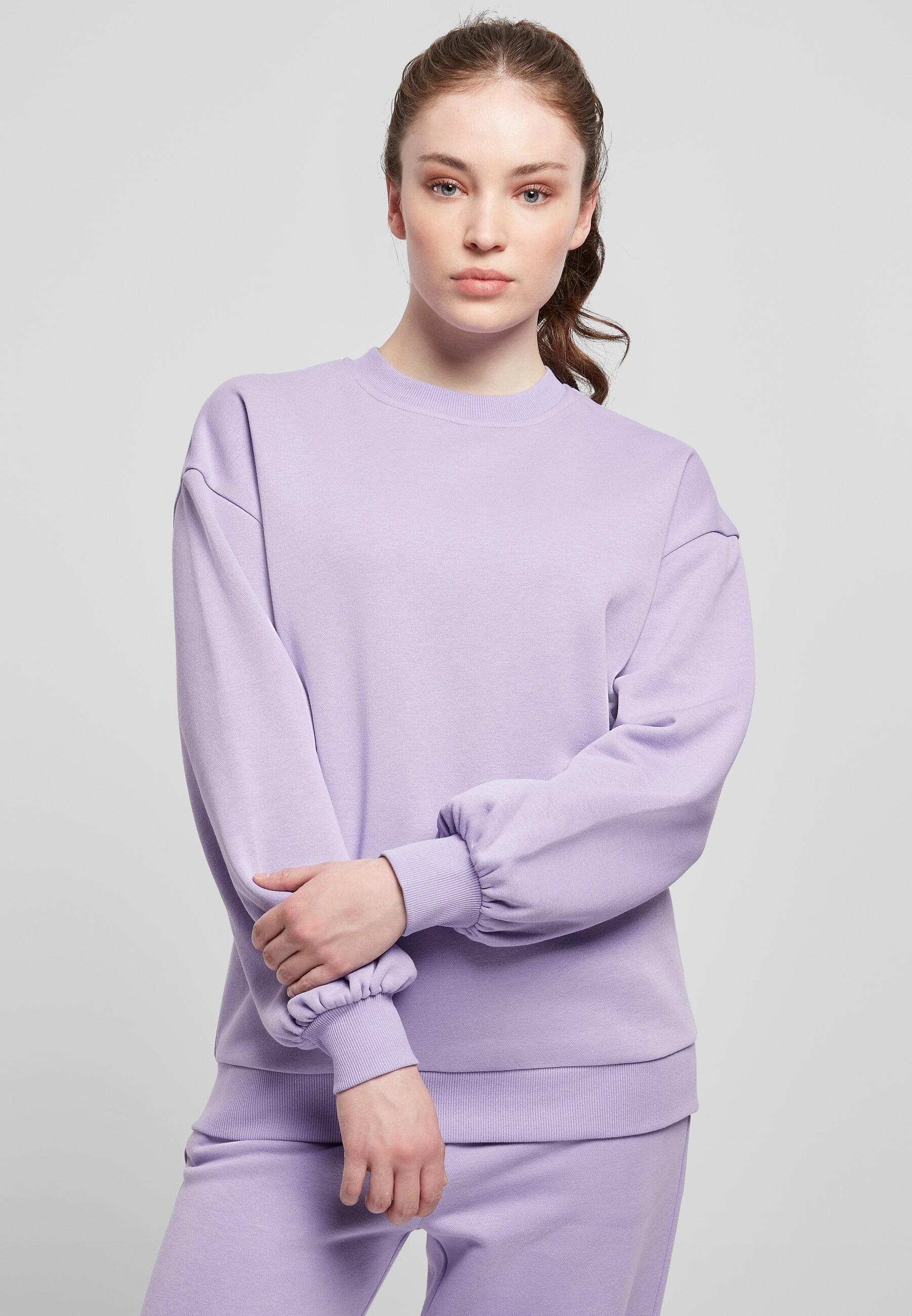 URBAN CLASSICS Sweatshirt »Urban Classics Damen Ladies Organic Oversized Crew«, (1 tlg.)