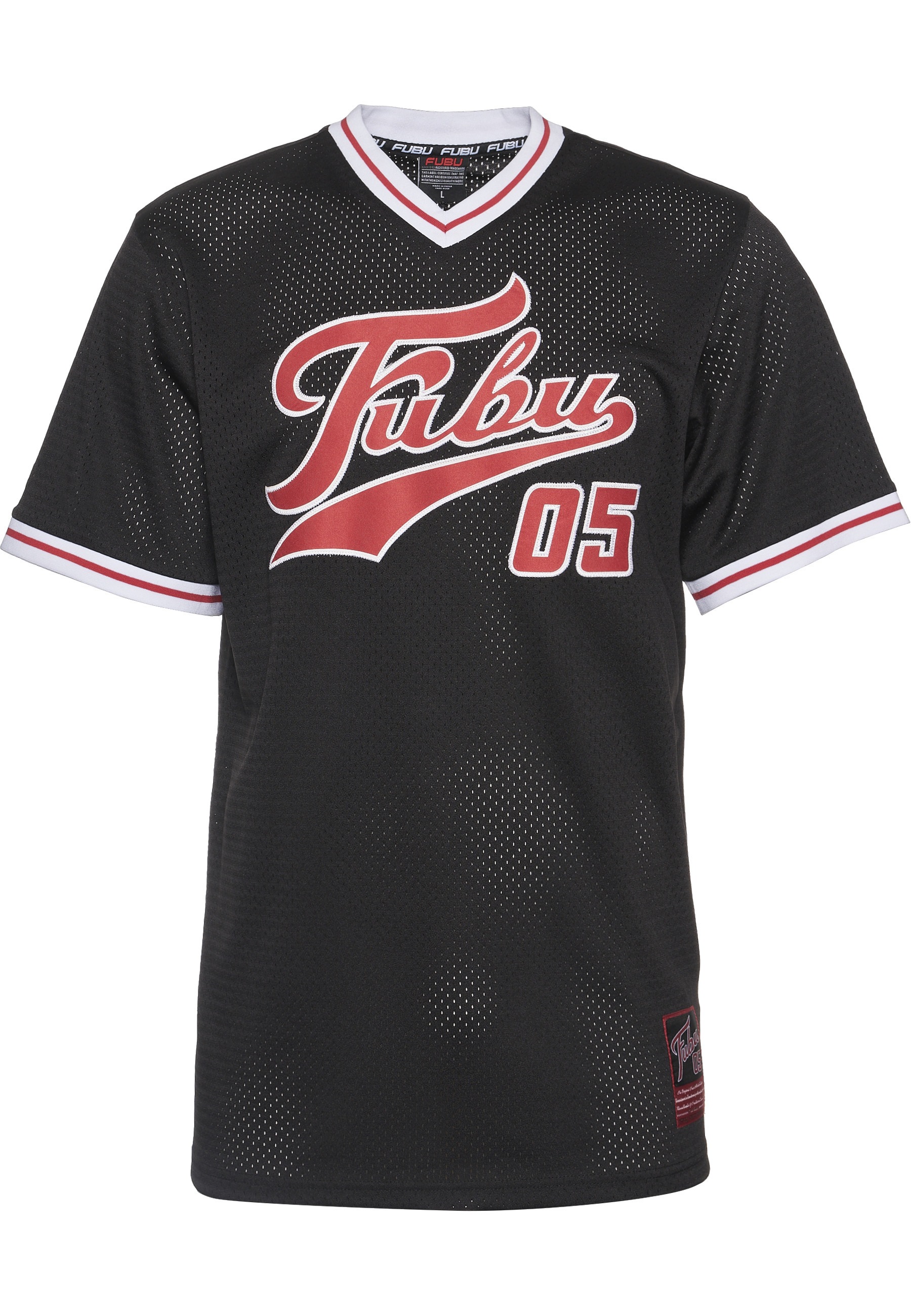 Fubu T-Shirt "Fubu Herren FM233-005-2 FUBU Varsity Mesh Tee" 1 Stk.