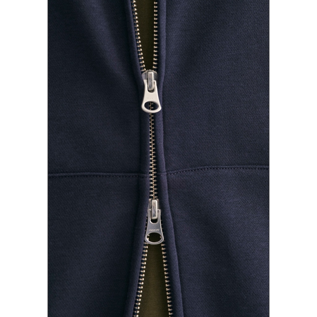 Gant Sweatjacke »REG SHIELD FULL ZIP SWEAT«