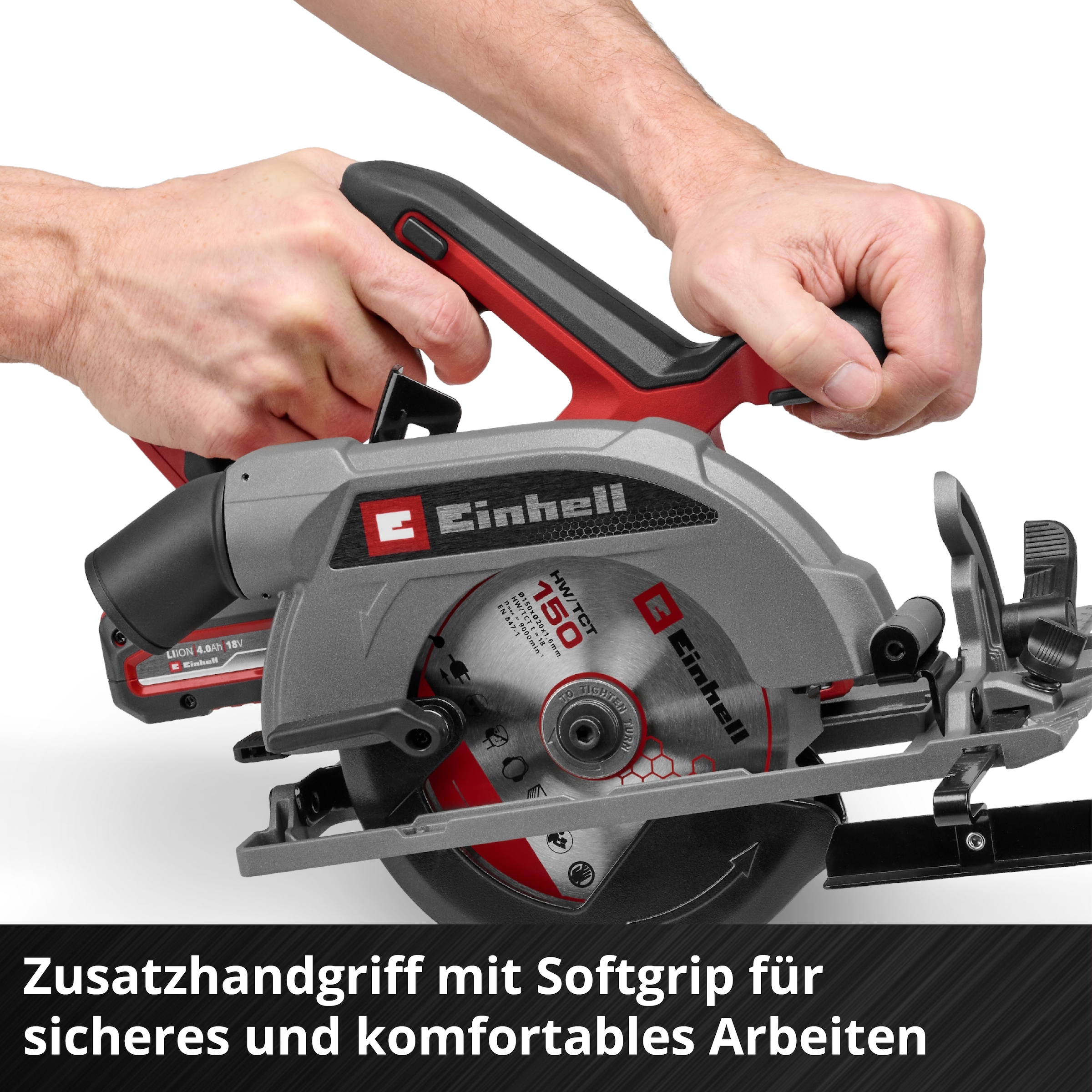 Einhell Akku-Handkreissäge »TE-CS 18/150-2 Li - Solo« ohne Akku und Ladegerät