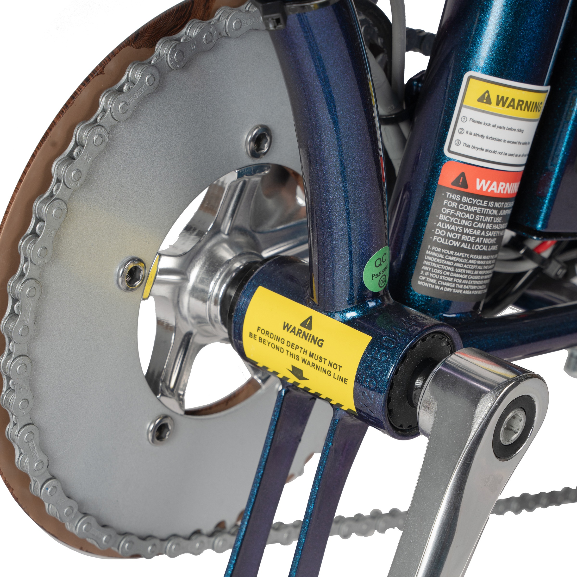 Maxtron »Smart 20, Klapprad« 3 Gang Shimano Tourney Schaltwerk Kettenschaltung Heckmotor 250 W Kompakt und platzsparend für Alltag