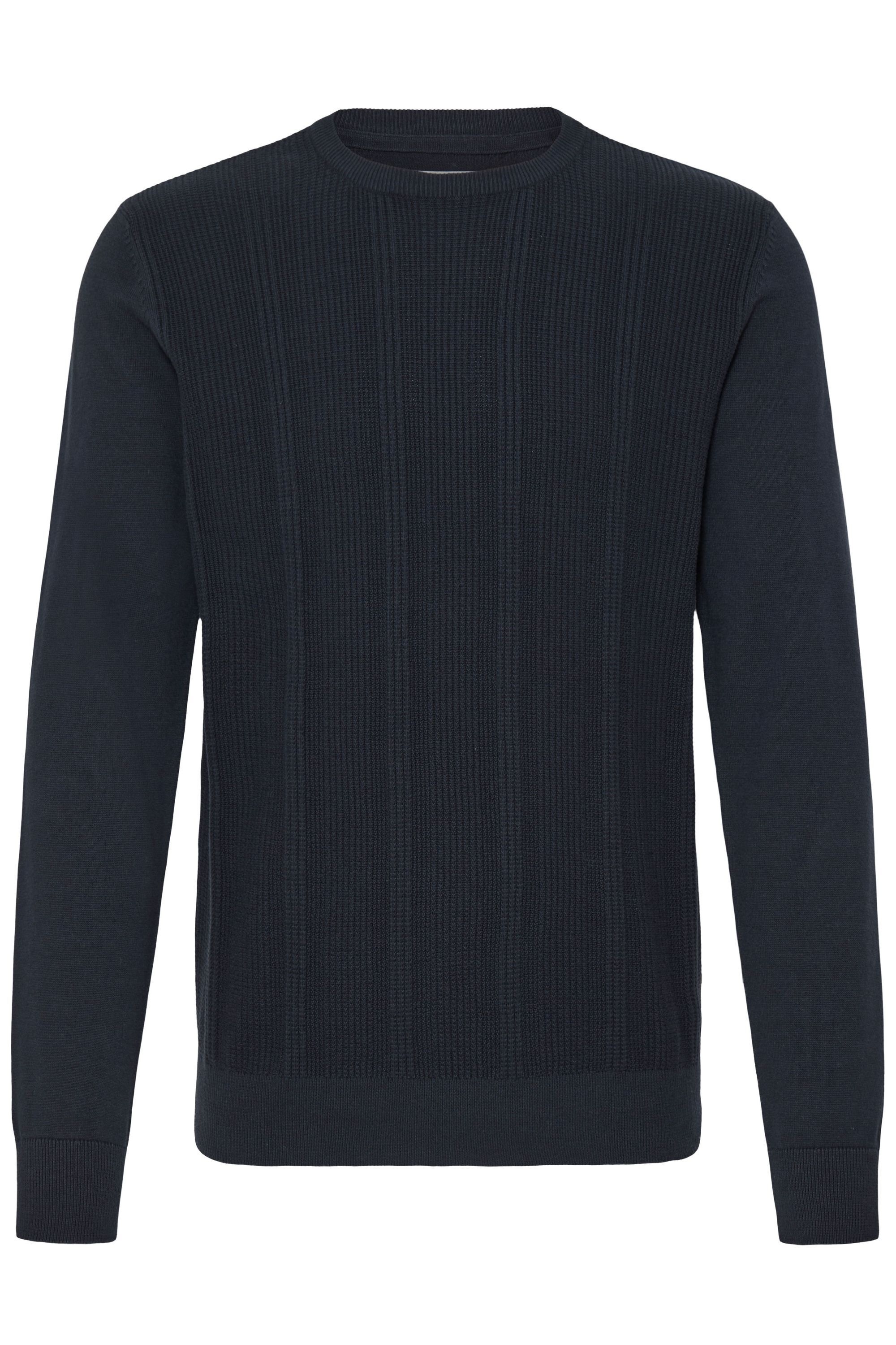 Blend Strickpullover "BHBaron" Bequemer Feinstrick-Pullover mit strukturier günstig online kaufen