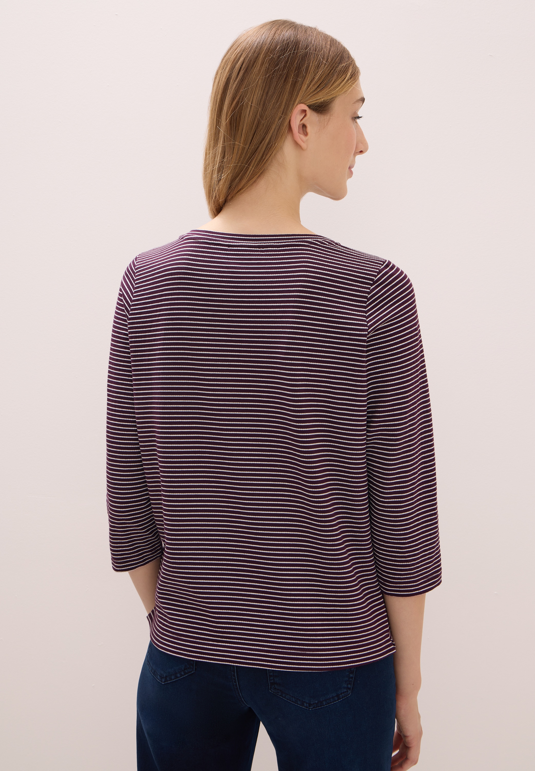 Cecil Langarmshirt, Feel Good Fit