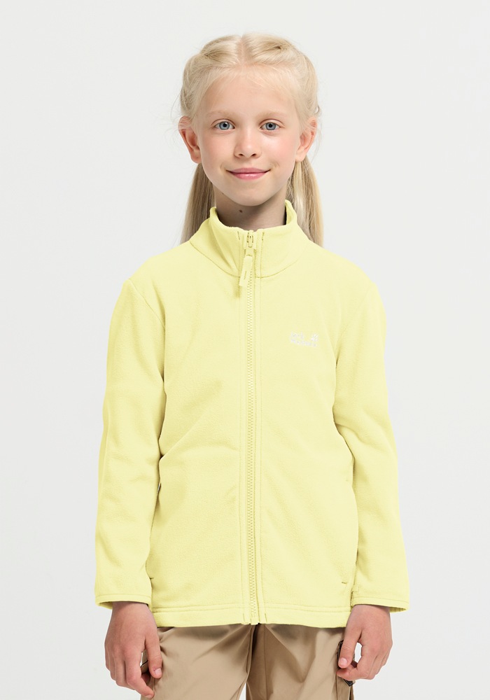 Jack Wolfskin Fleecejacke »TAUNUS 100 FZ K« winddicht, atmungsaktiv, Übergangsjacke