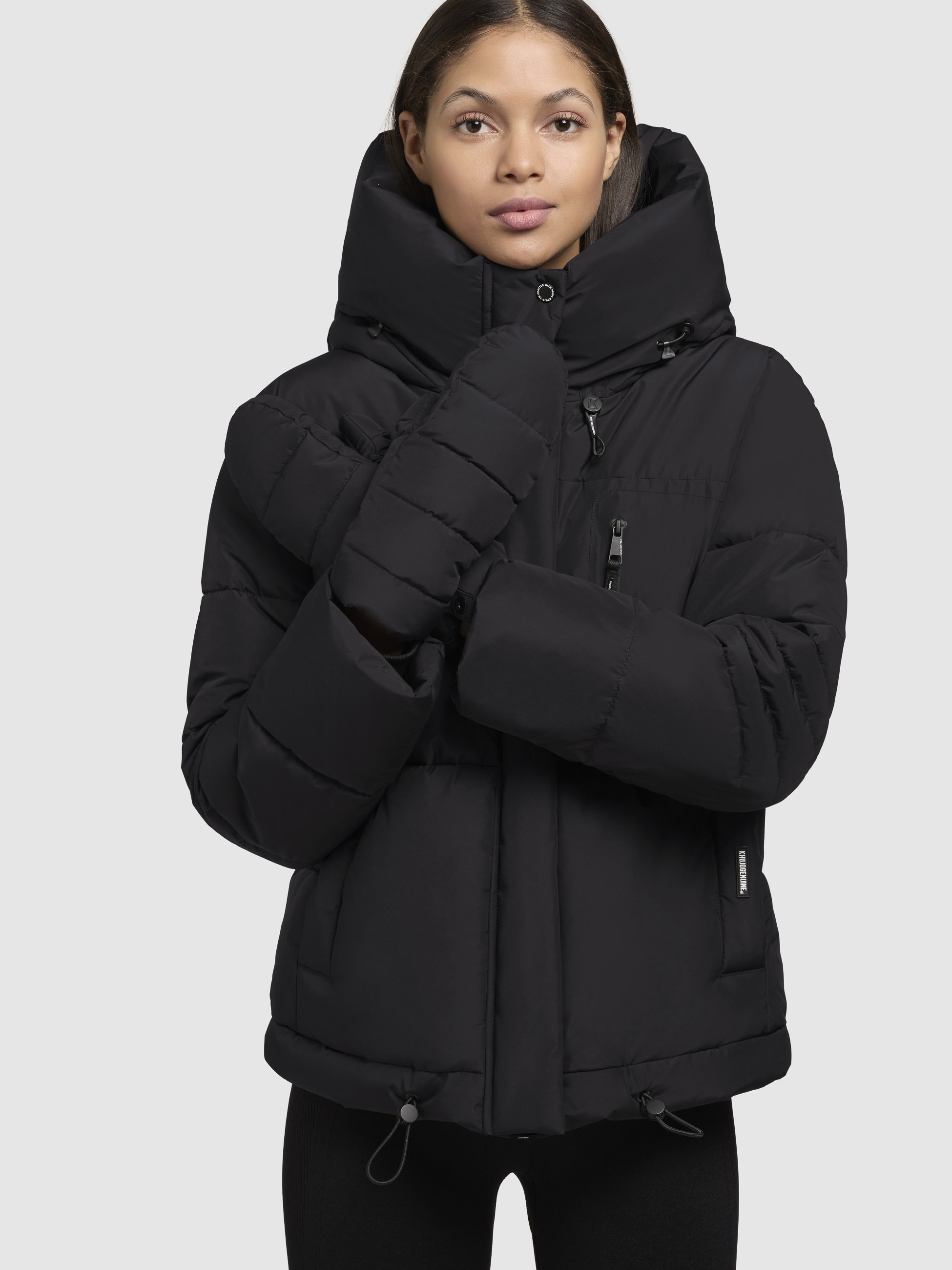 khujo Steppjacke »PEEKE«, mit Kapuze