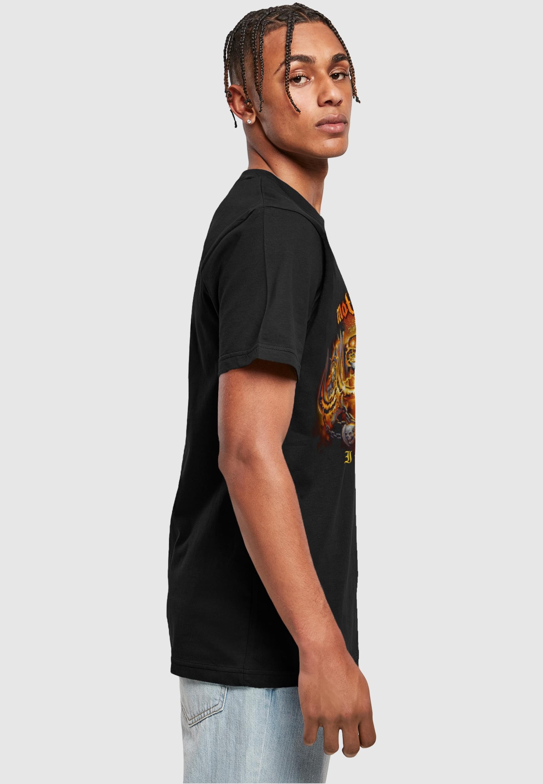 Merchcode T-Shirt »Merchcode Herren Motörhead - Inferno Cover T-Shirt Round Neck«, (1 tlg.)