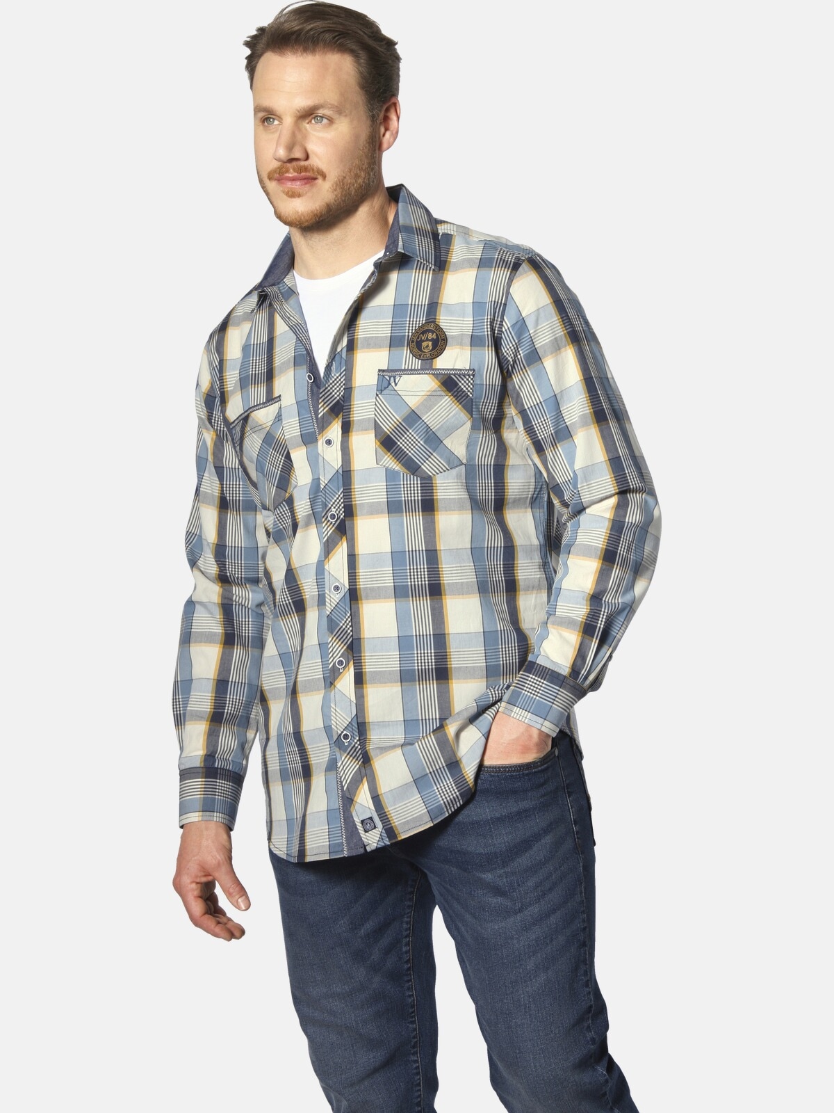 Jan Vanderstorm Karohemd "Hemd LOKIFRED" 1 günstig online kaufen